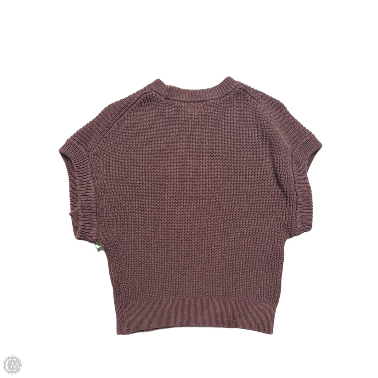 Top Short Sleeve By A New Day In Brown, Size: Xs