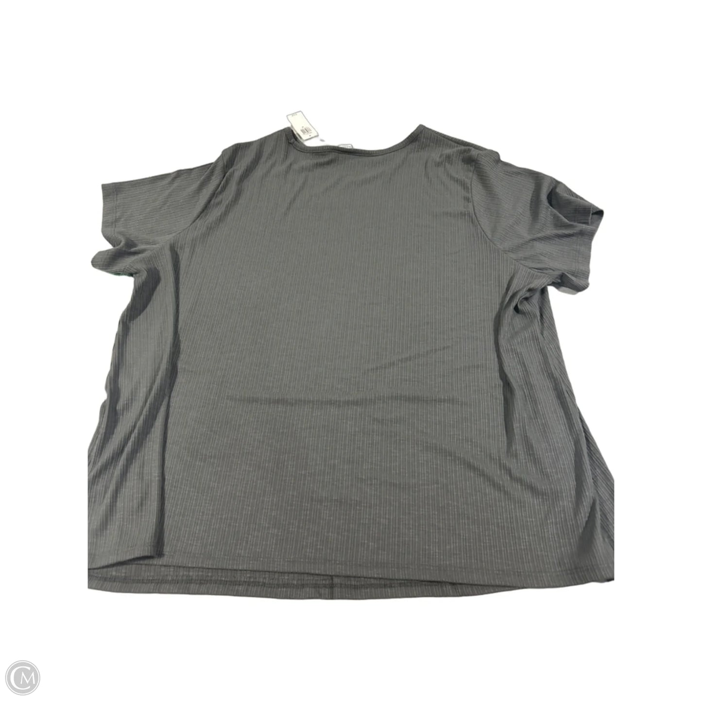 Top Short Sleeve By Old Navy In Grey, Size: 2x