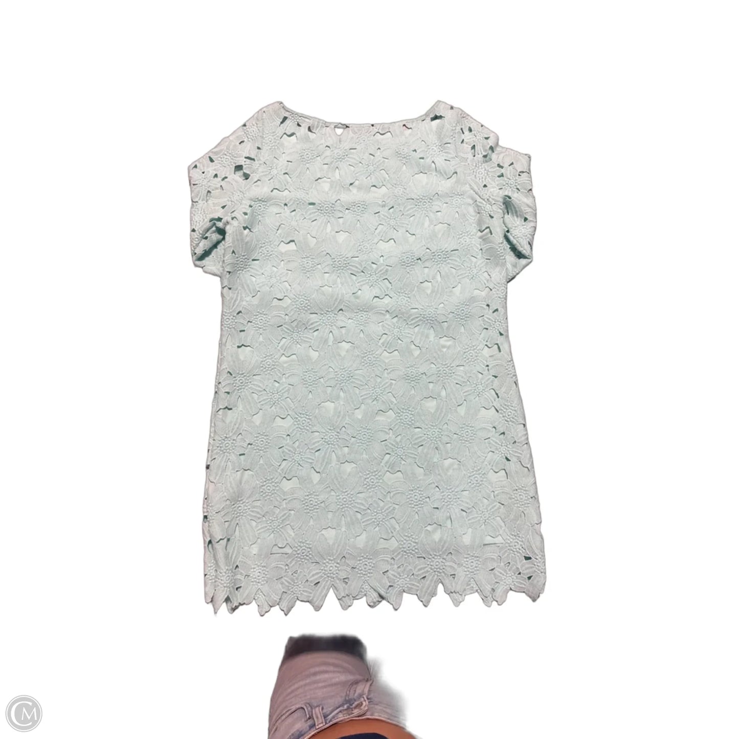 Dress Casual Midi By Cmc In Blue, Size: Xl