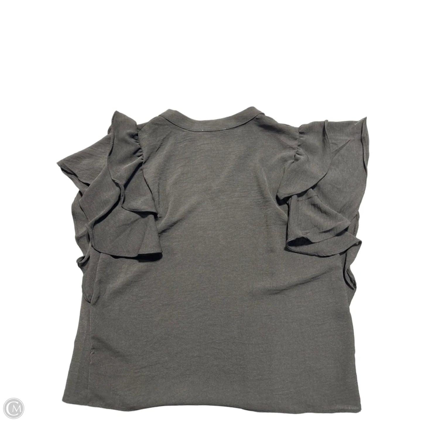 Top Short Sleeve By Timing In Black, Size: M
