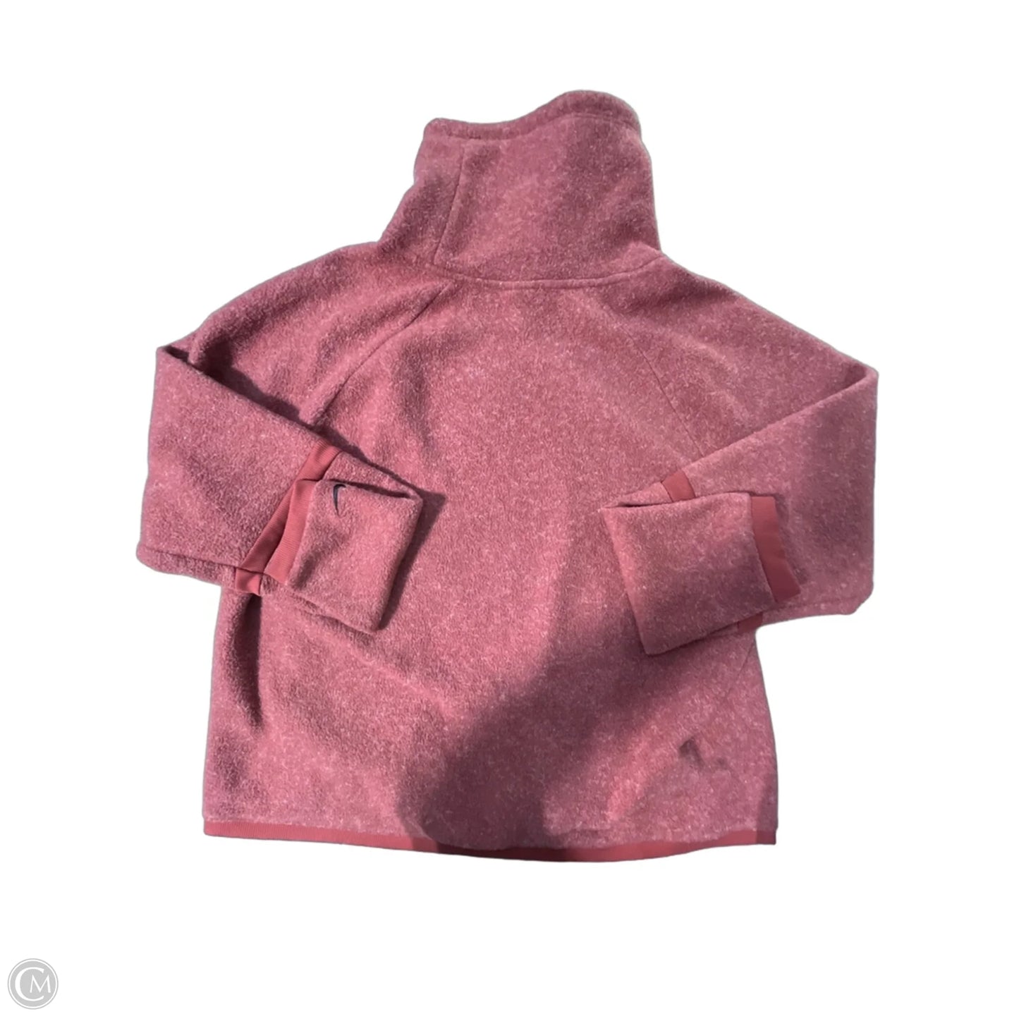Athletic Sweatshirt Collar By Nike In Red, Size: Xl