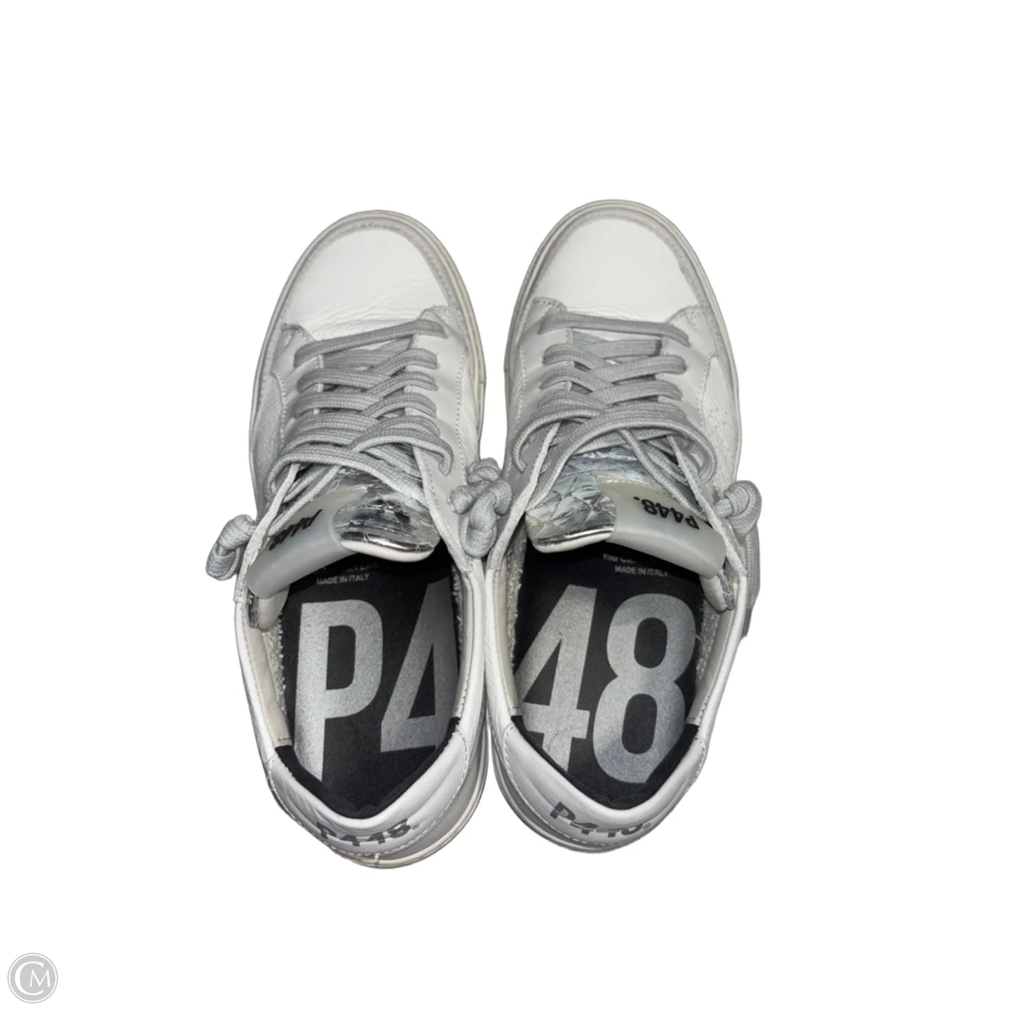 Shoes Sneakers By P448 In Grey, Size: 8.5