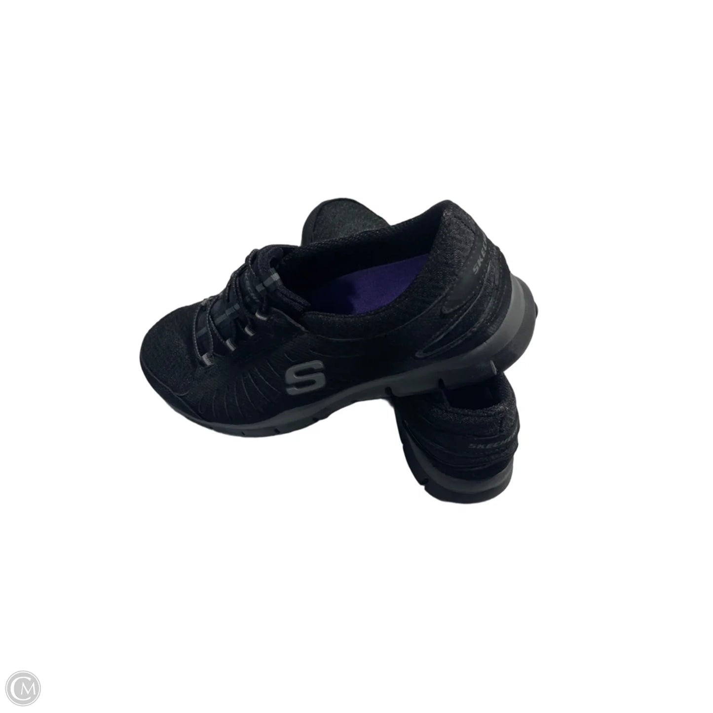 Shoes Flats By Skechers In Black, Size: 8