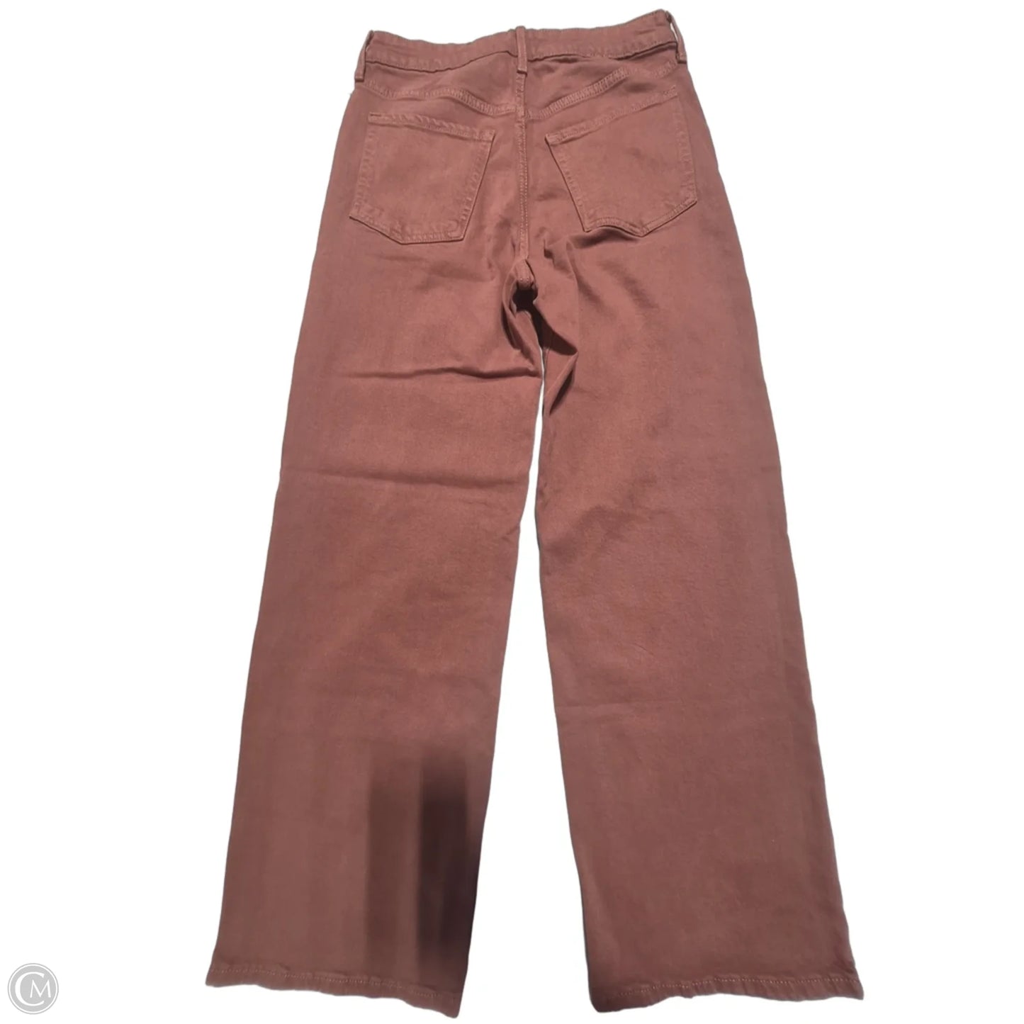 Jeans Wide Leg By Old Navy In Red, Size: 6