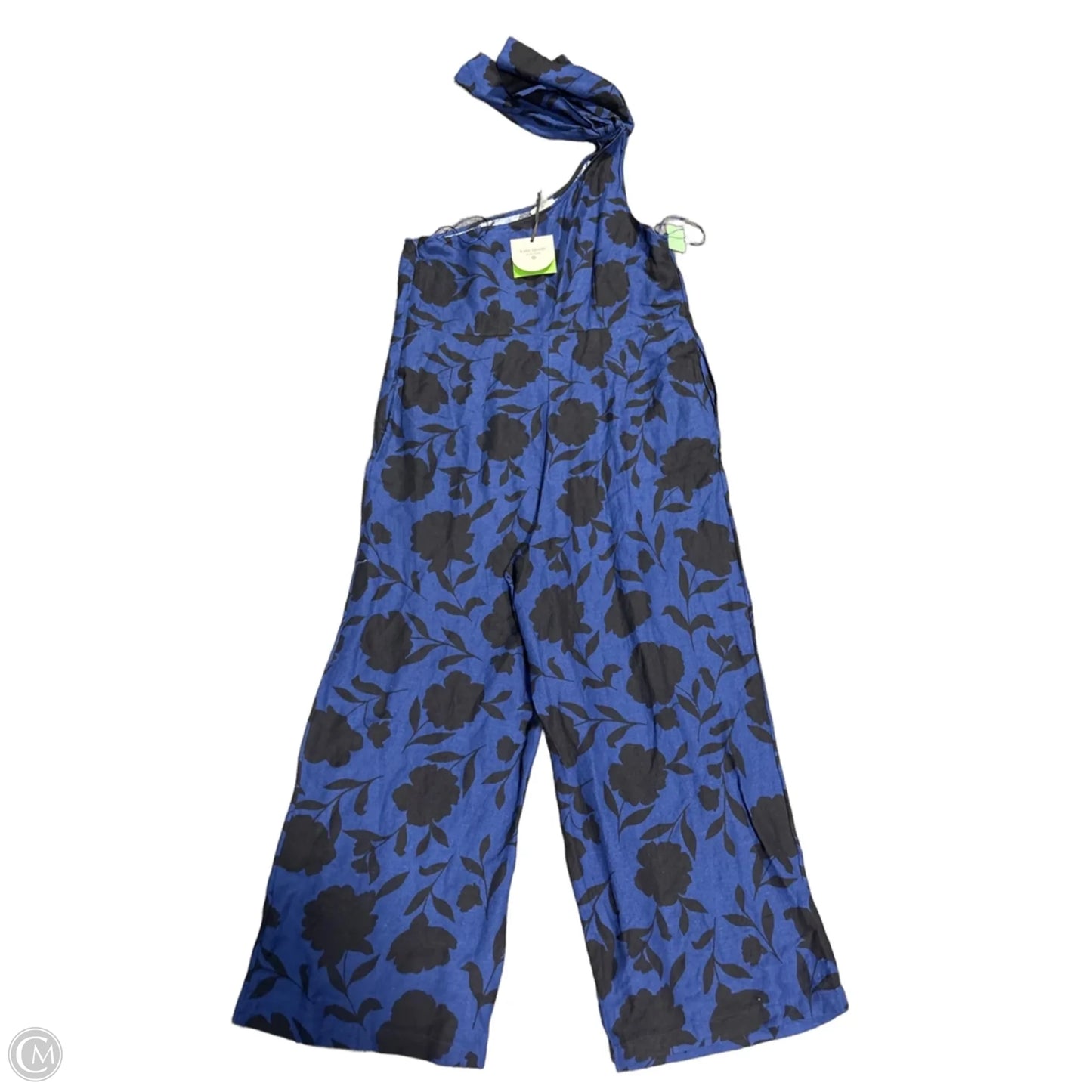 Jumpsuit Designer By Kate Spade In Black & Blue, Size: 1x