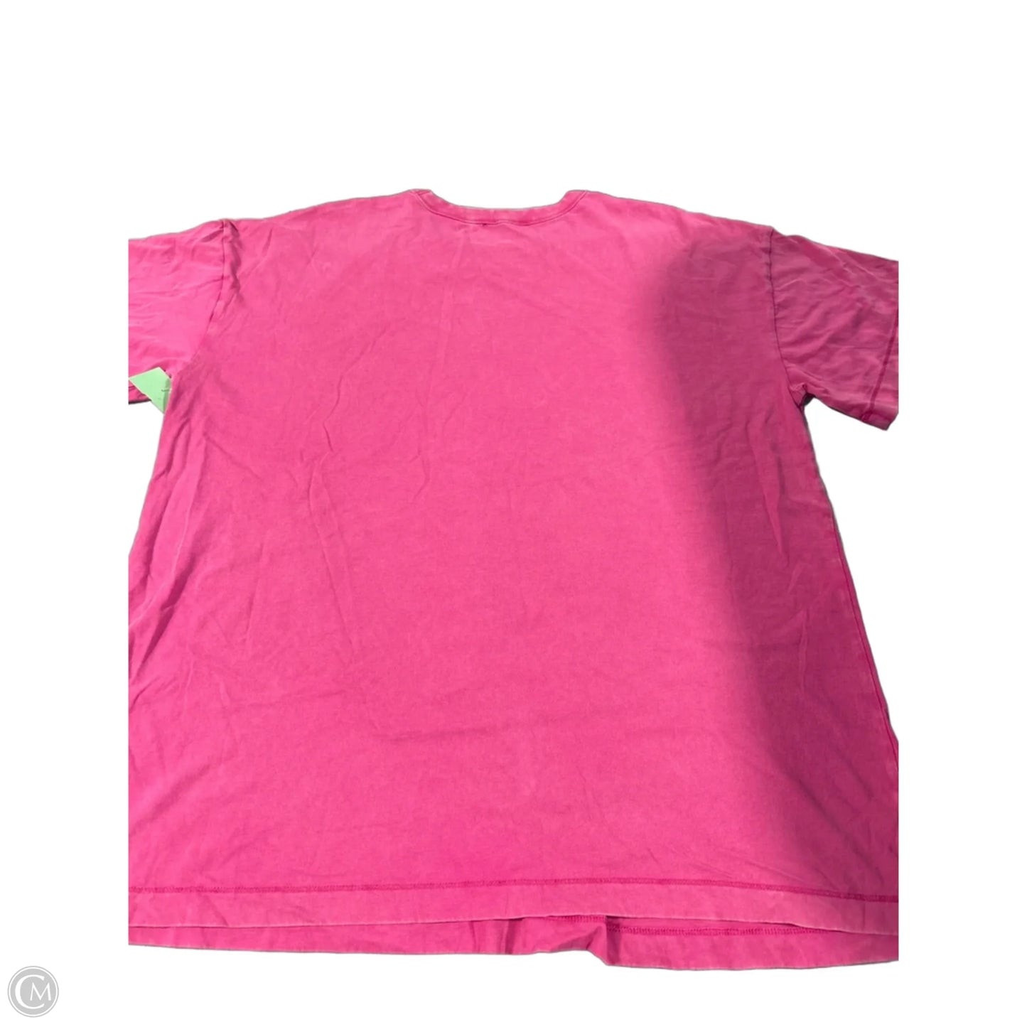 Top Short Sleeve Basic By Old Navy In Pink, Size: Xl
