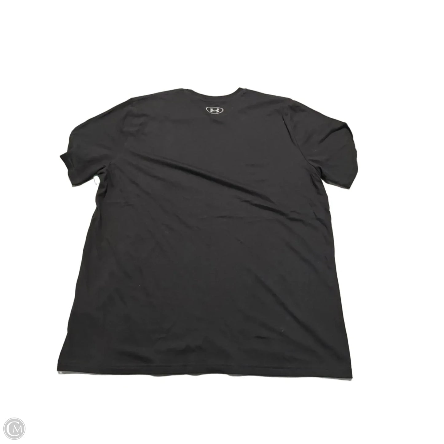 Top Short Sleeve By Under Armour In Black, Size: Xl