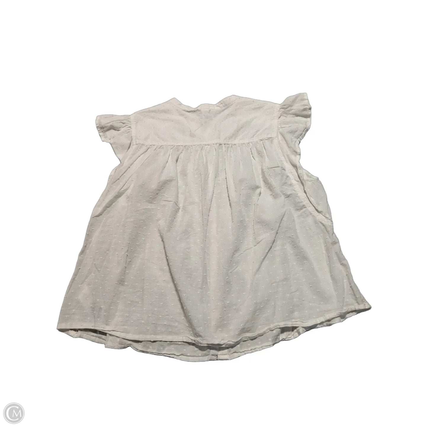 Top Short Sleeve By Old Navy In White, Size: Xl