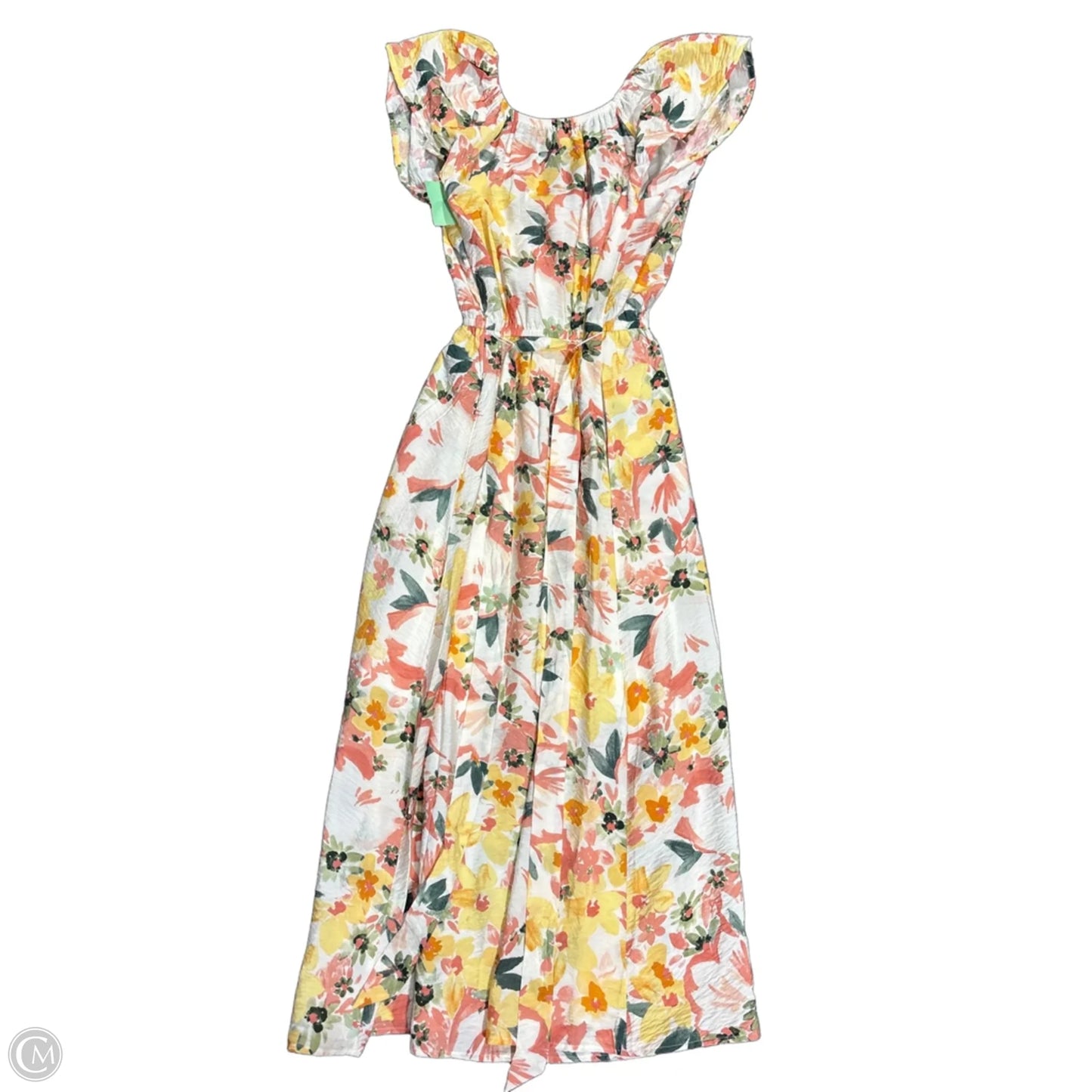 Dress Casual Maxi By Maurices In Floral Print, Size: S