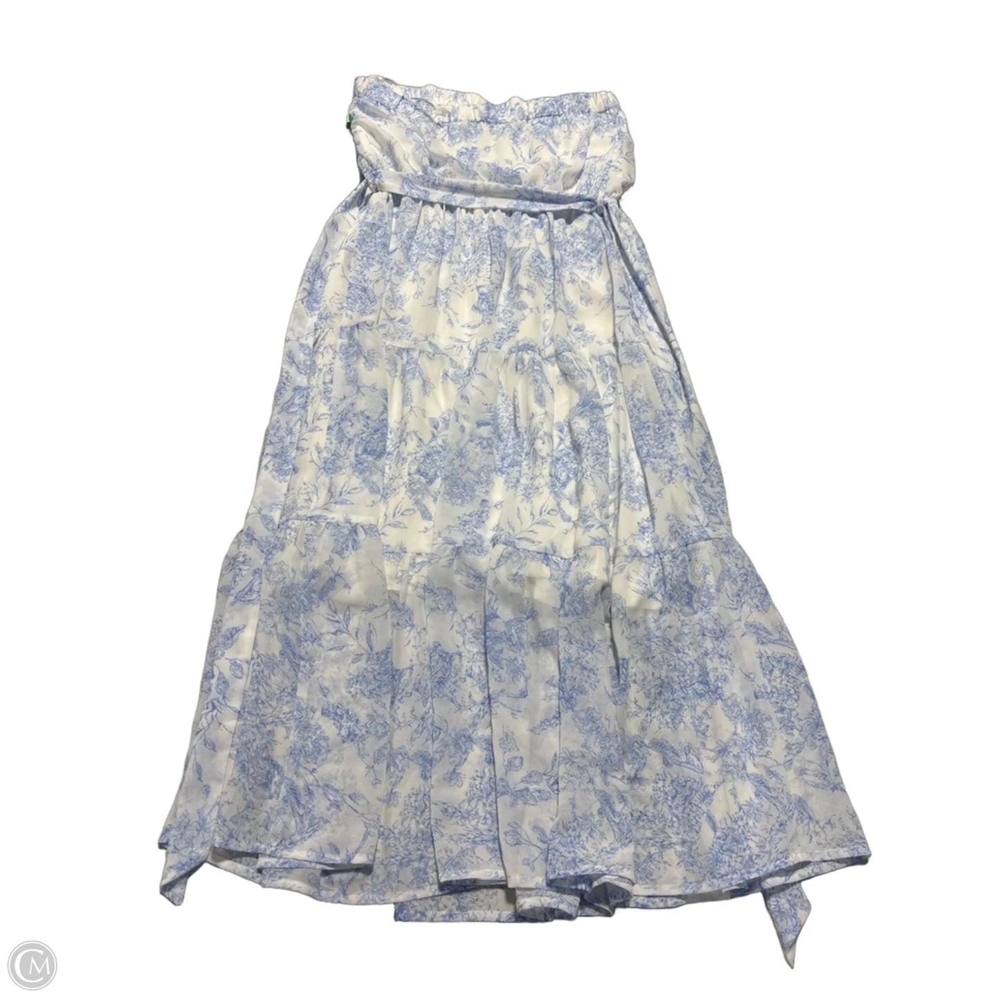 Dress Casual Maxi By Eesome In Blue & White, Size: S