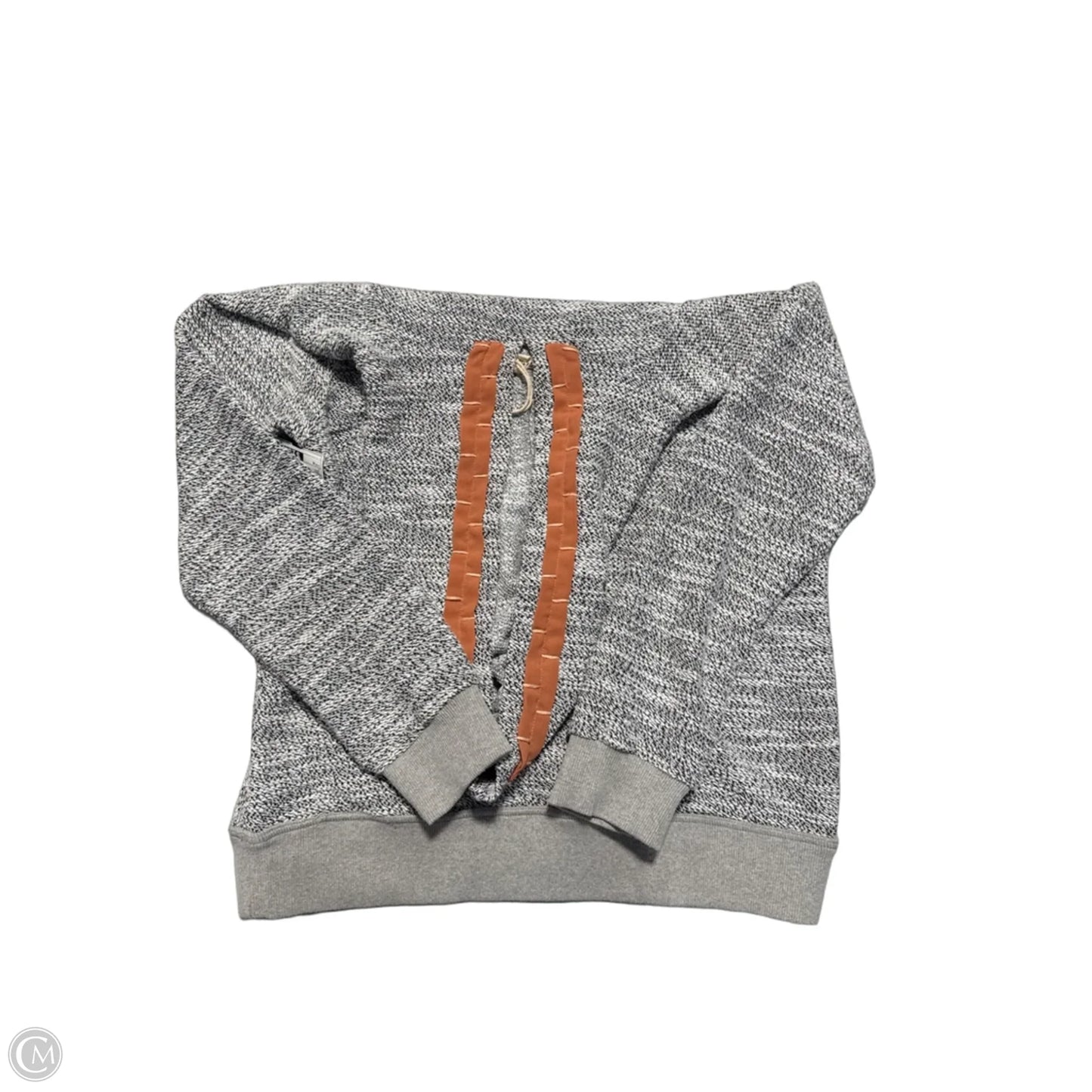 Sweatshirt Hoodie By Hem & Thread In Grey, Size: M