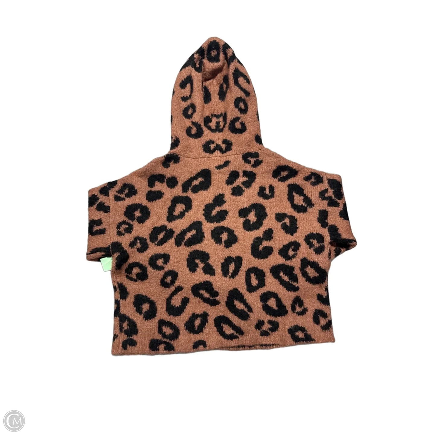 Sweatshirt Hoodie By Victorias Secret In Black & Brown, Size: M