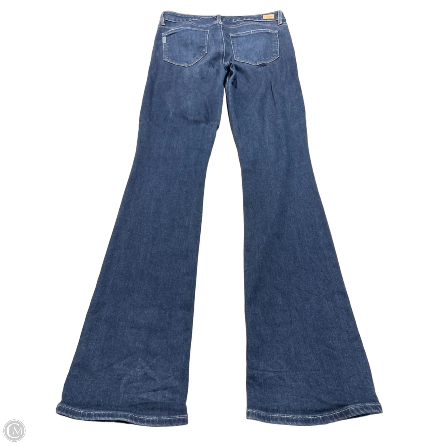 Jeans Boot Cut By Paige In Blue Denim, Size: 12
