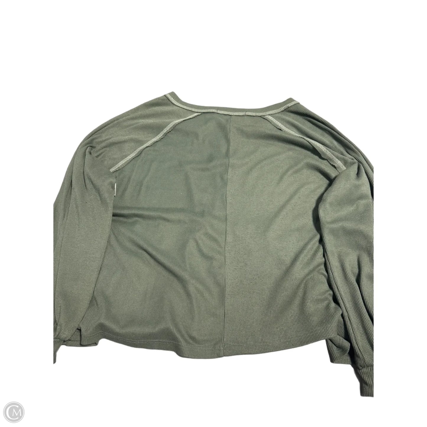 Top Long Sleeve By Altard State In Green, Size: S