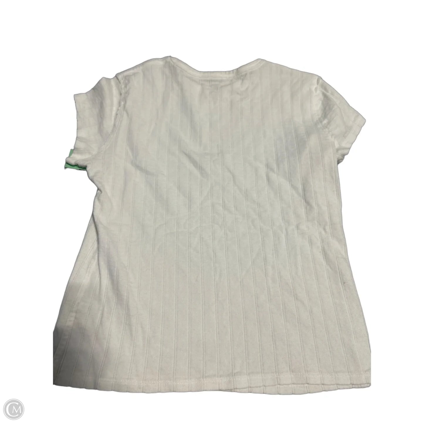 Top Short Sleeve By Aerie In White, Size: Xs