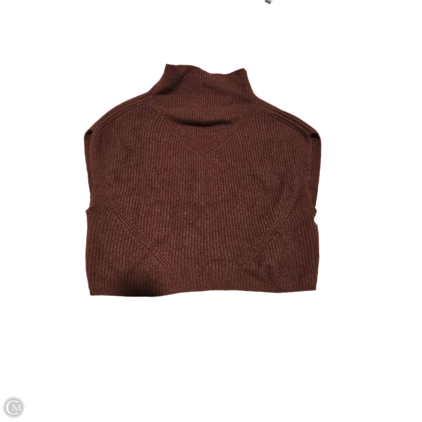 Vest Sweater By Anthropologie In Brown, Size: Xs