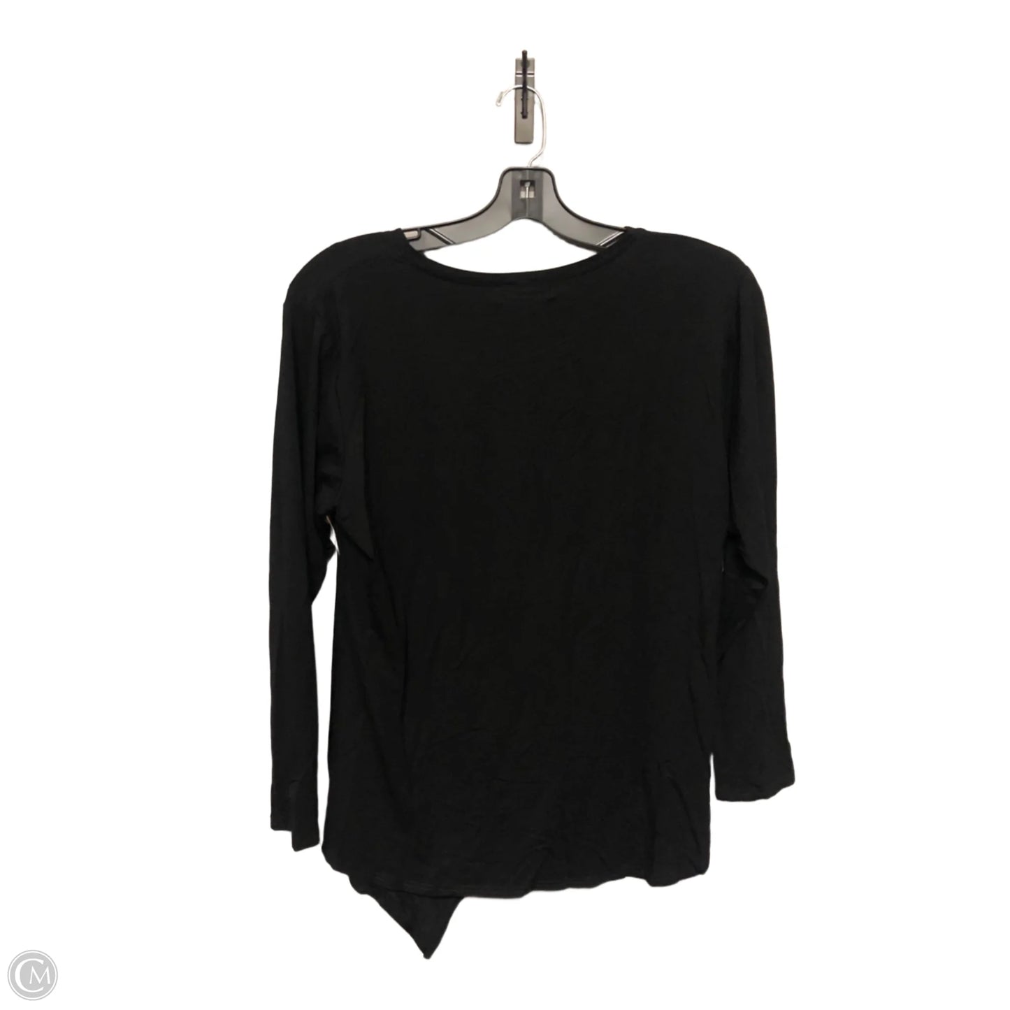 Top Long Sleeve Basic By Cmb In Black, Size: L