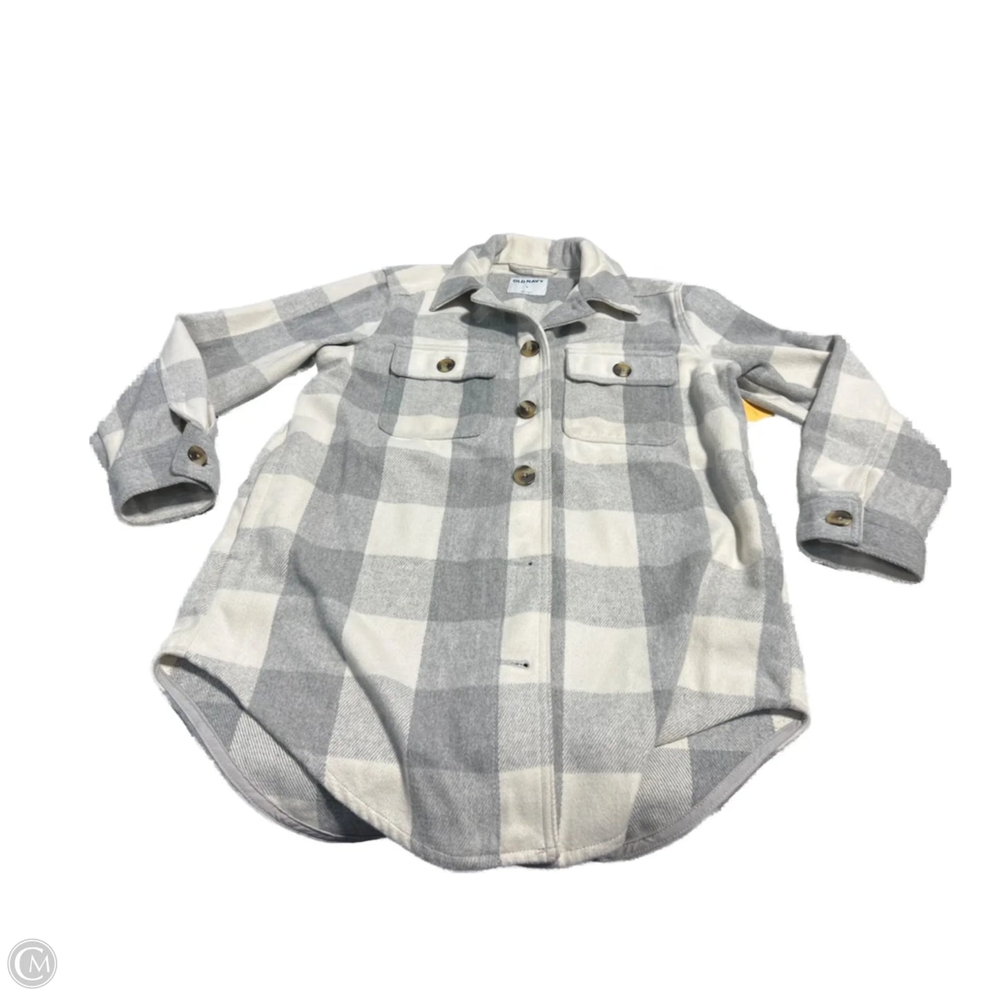Coat Other By Old Navy In Plaid Pattern, Size: S