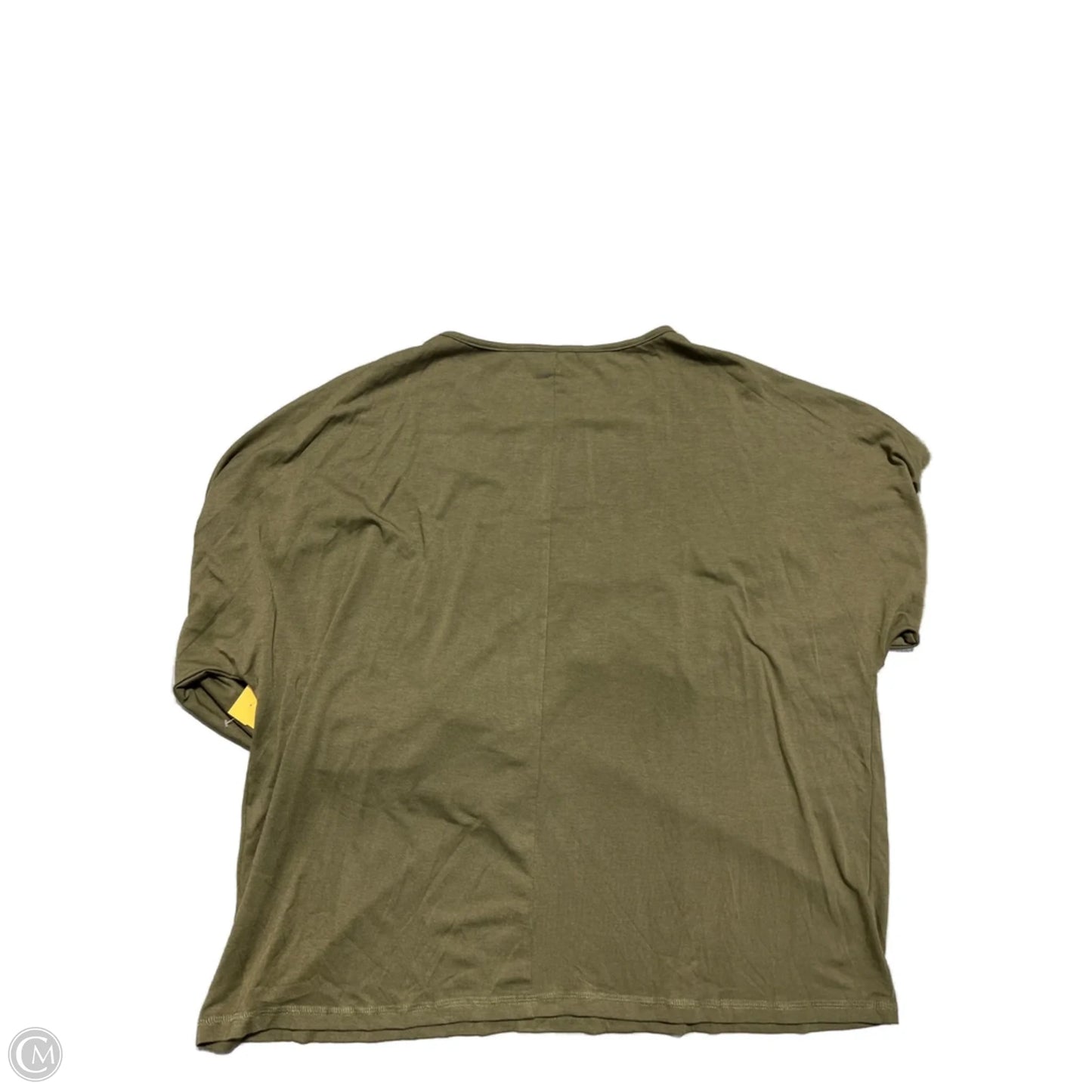 Top Long Sleeve By Cmb In Green, Size: 2x