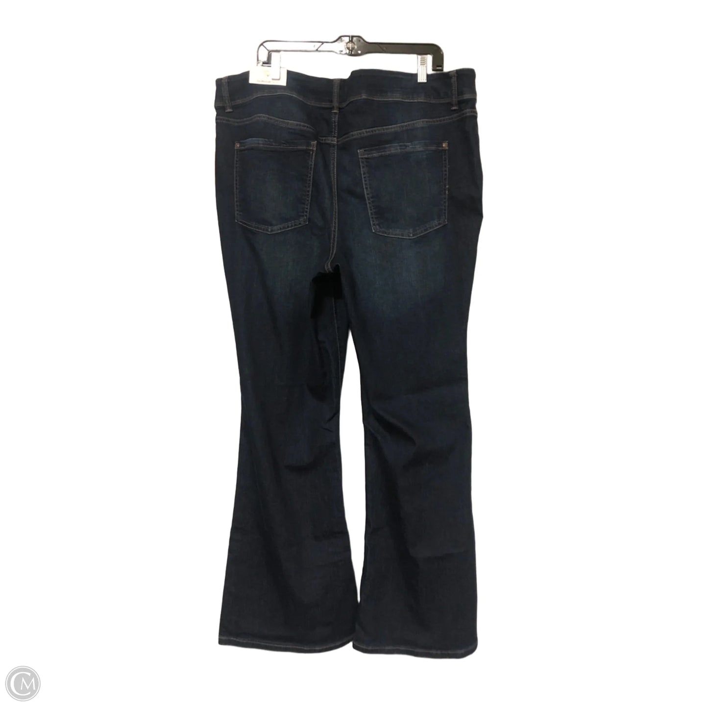 Jeans Flared By Maurices In Blue Denim, Size: 22
