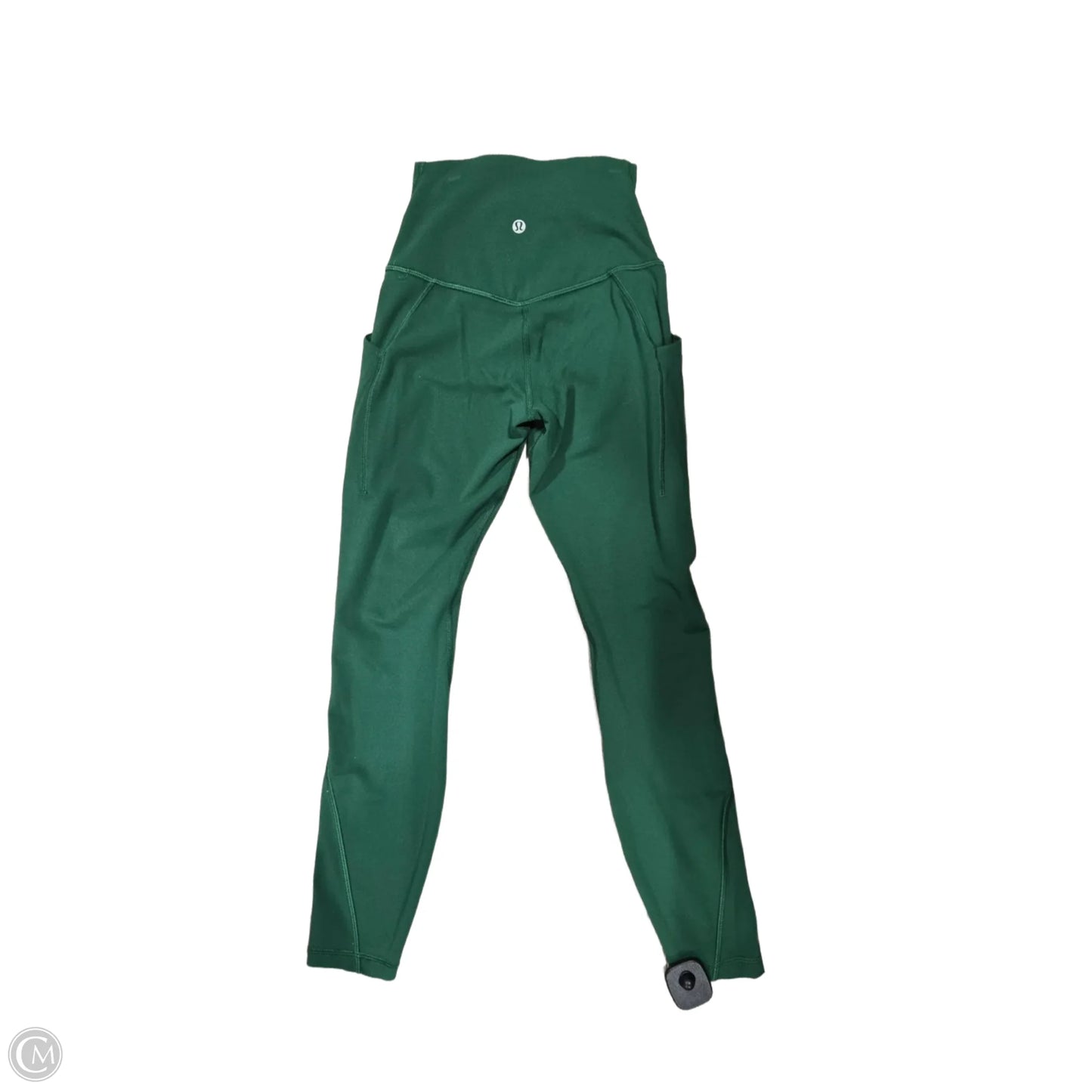 Athletic Leggings By Lululemon In Green, Size: 2