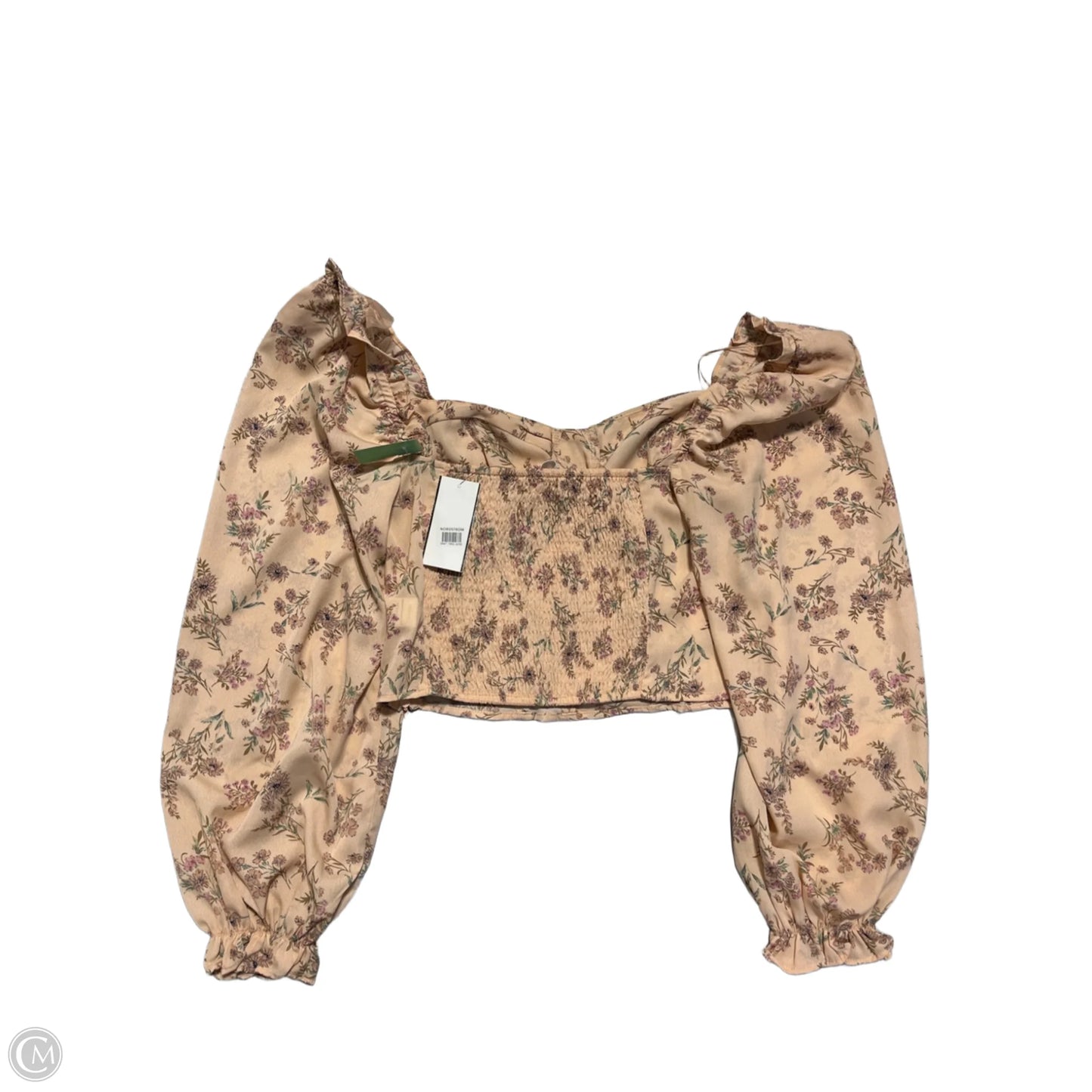 Blouse Long Sleeve By Astr In Floral Print, Size: S