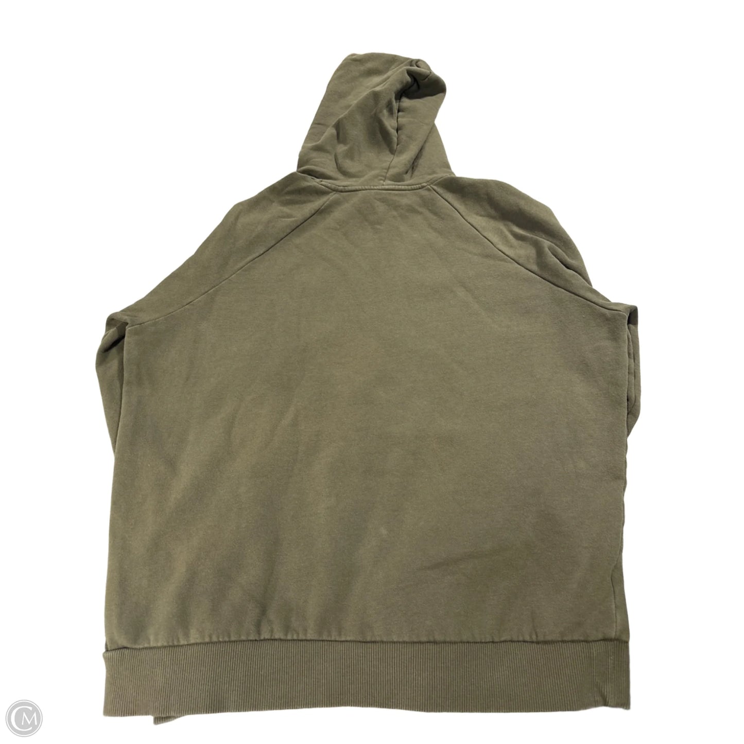 Athletic Sweatshirt Hoodie By Under Armour In Green, Size: M