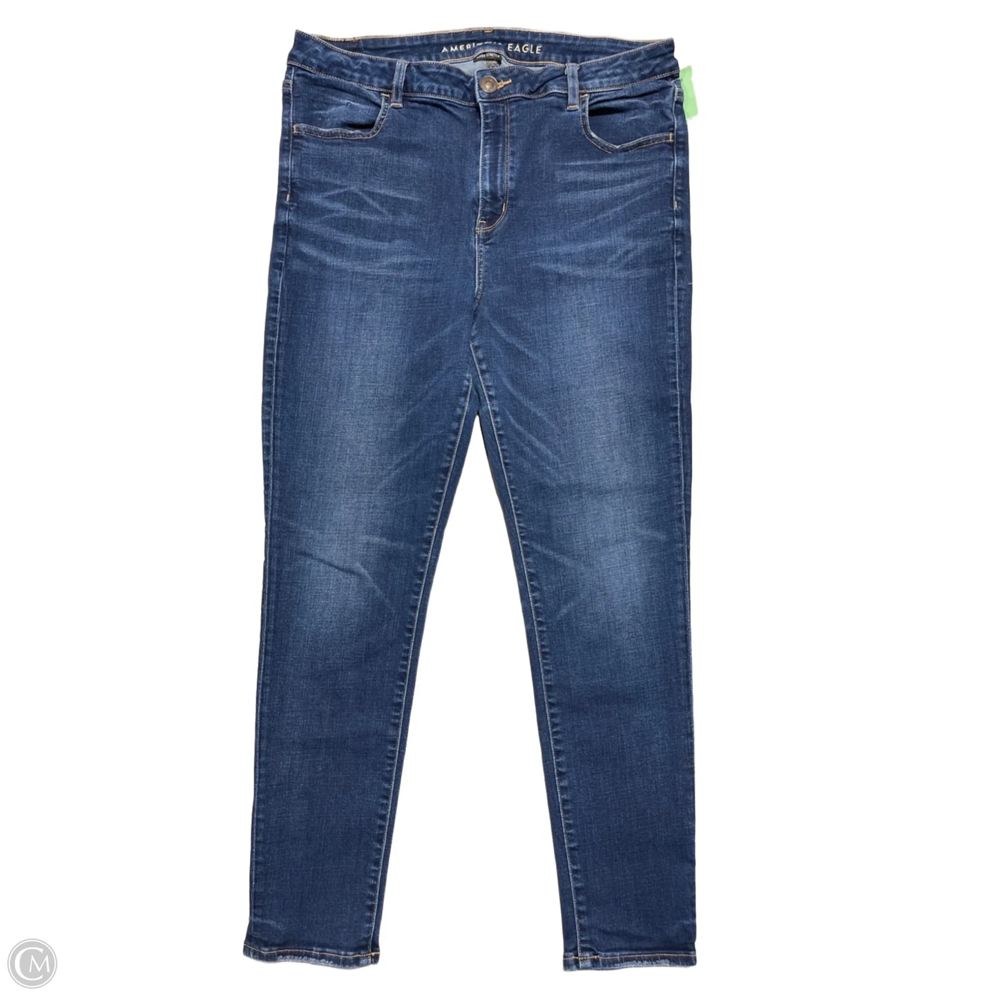 Jeans Boot Cut By American Eagle In Blue Denim, Size: 16