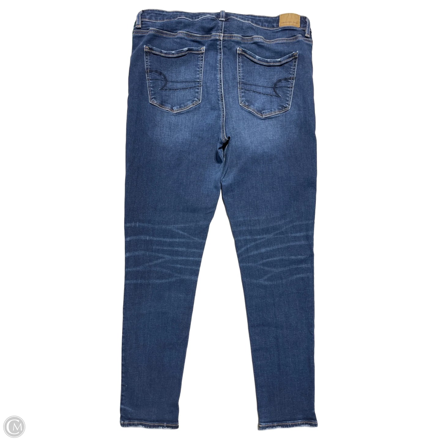 Jeans Boot Cut By American Eagle In Blue Denim, Size: 16