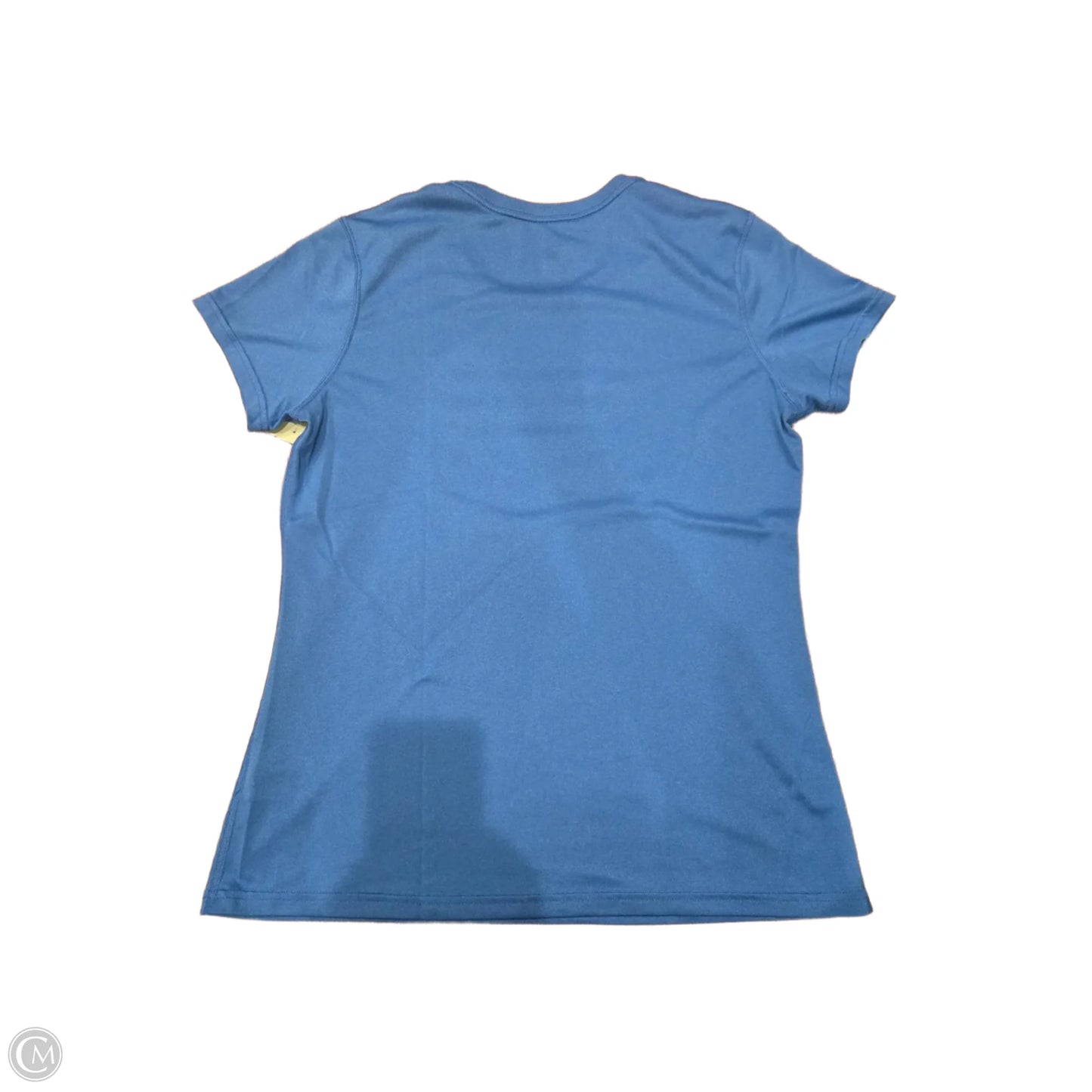 Athletic Top Short Sleeve By Nike In Blue, Size: L