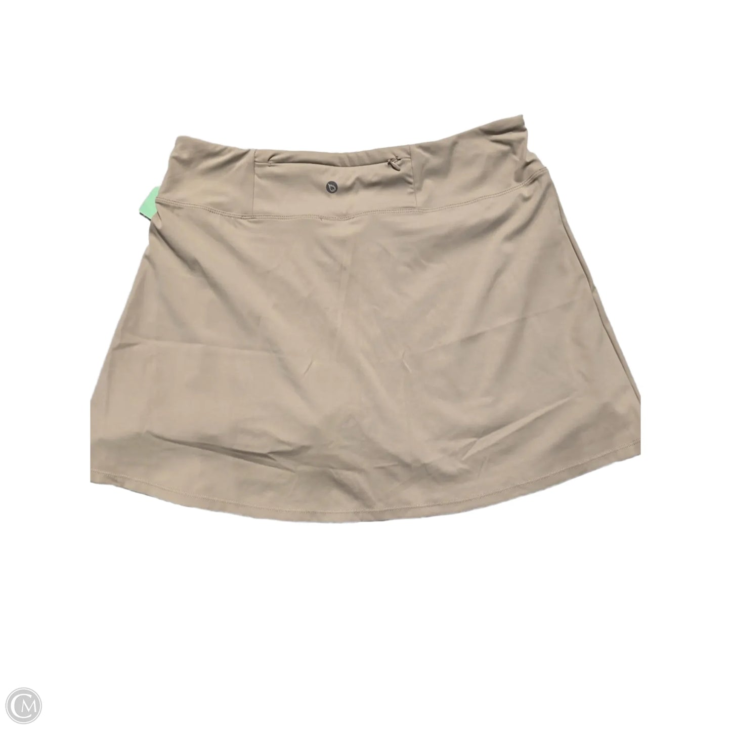 Athletic Skort By Cmc In Tan, Size: 2x