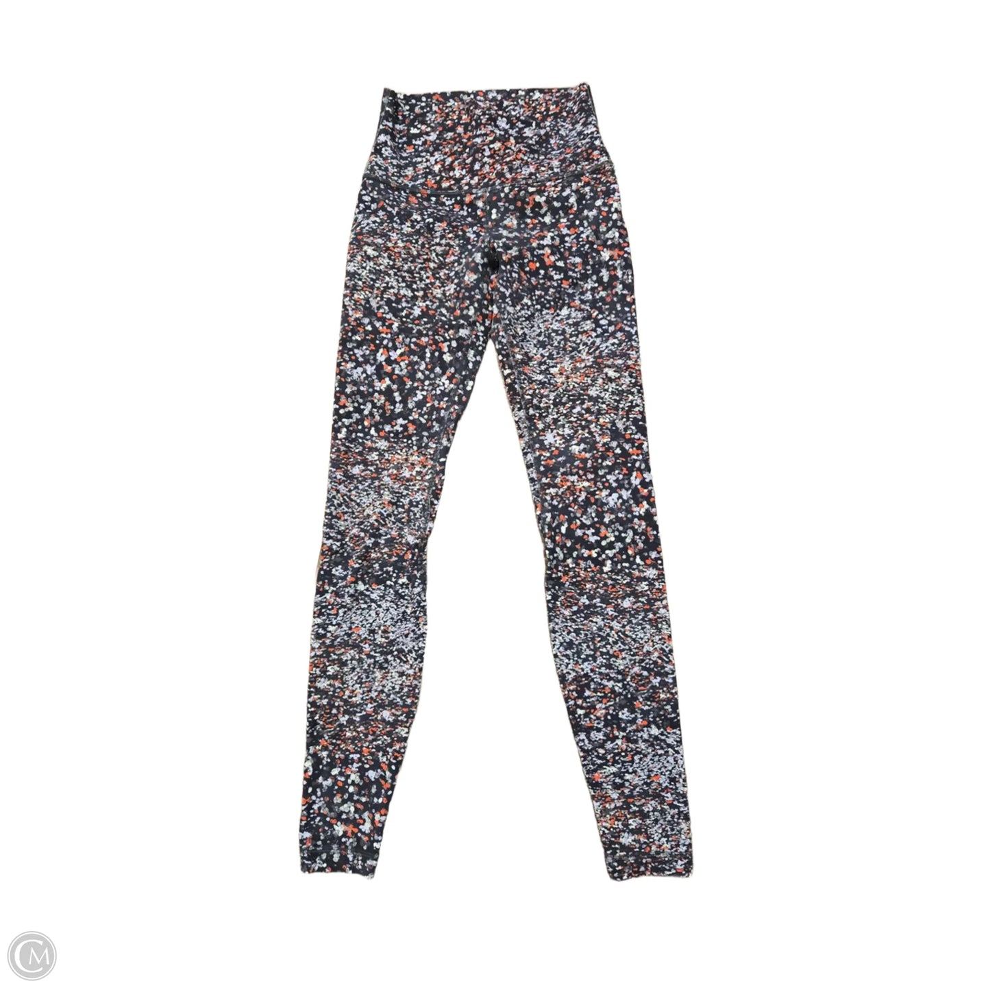 Athletic Leggings By Lululemon In Multi-colored, Size: 4