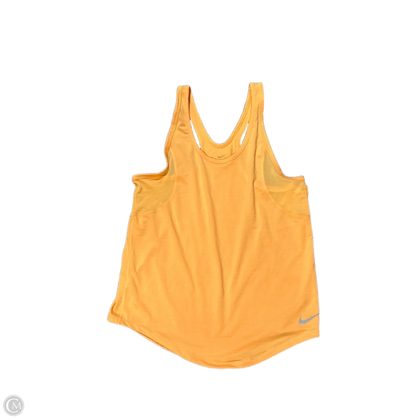 Athletic Tank Top By Nike In Orange, Size: S