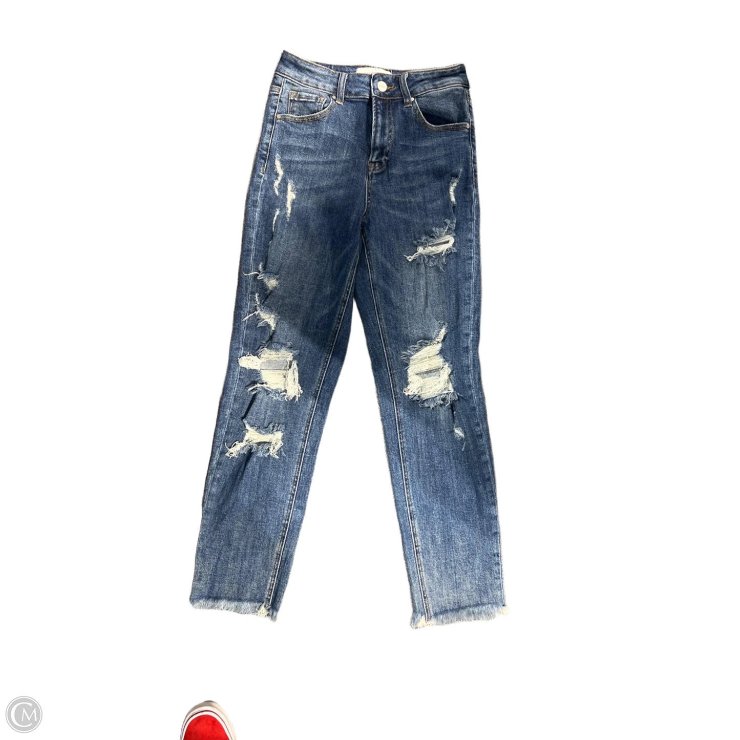 Jeans Boot Cut By Risen In Blue Denim, Size: 2