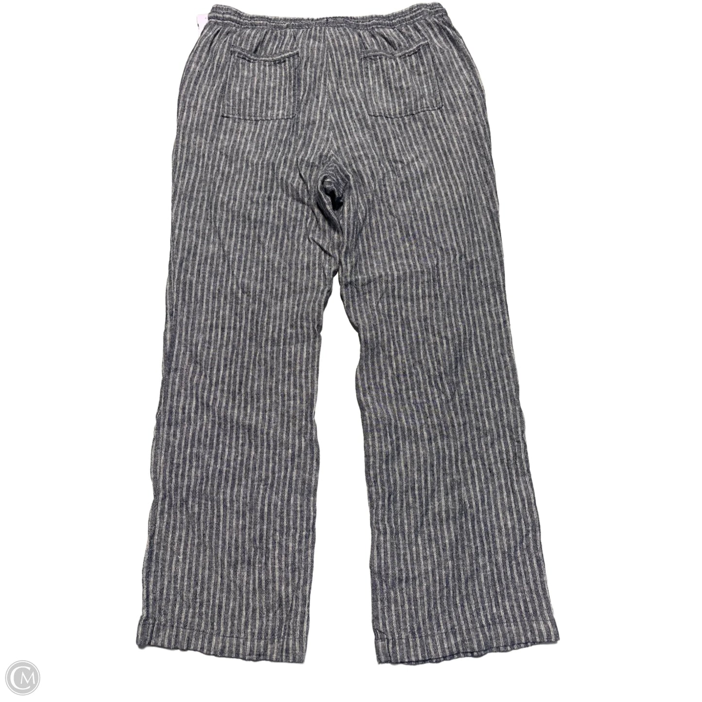 Pants Linen By Ellen Tracy In Blue, Size: M