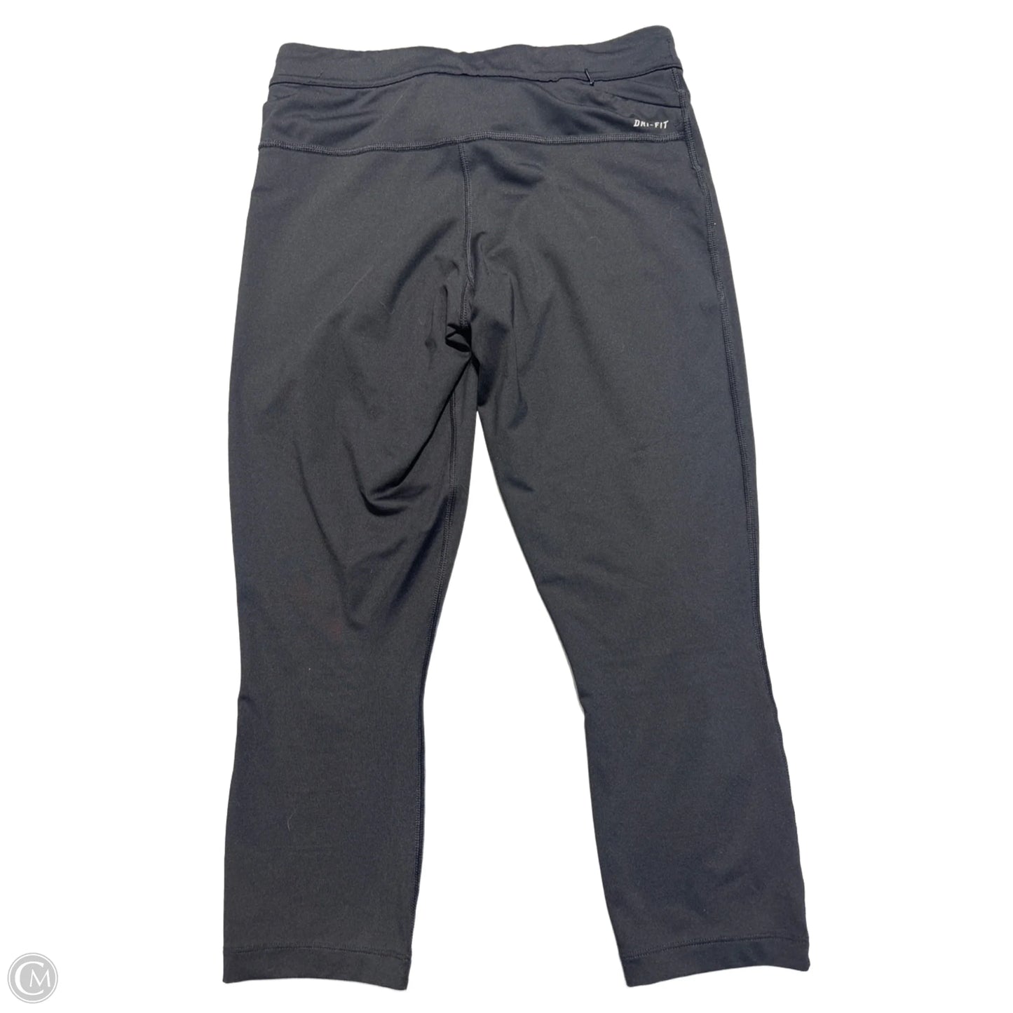 Athletic Capris By Nike In Black, Size: M