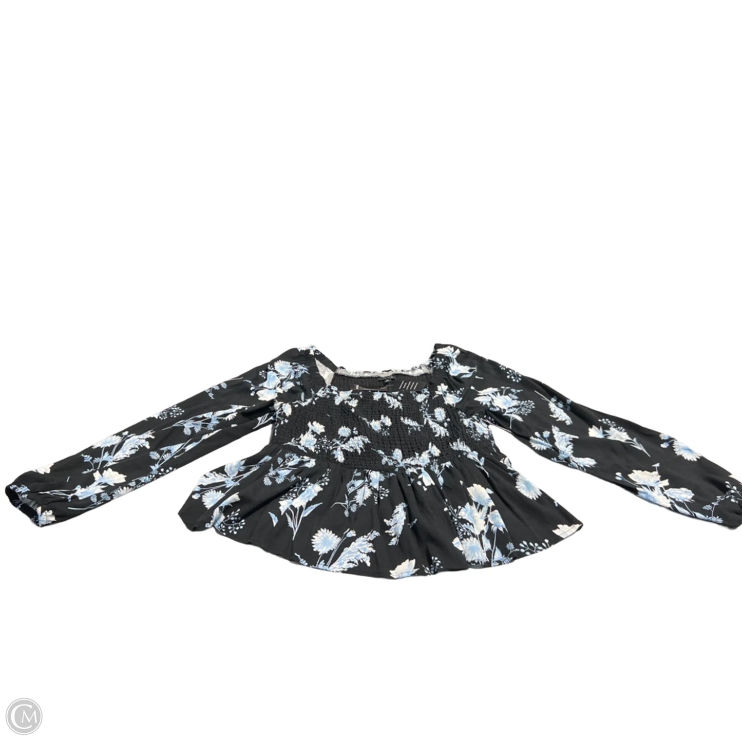 Top Long Sleeve By Torrid In Floral Print, Size: 0x