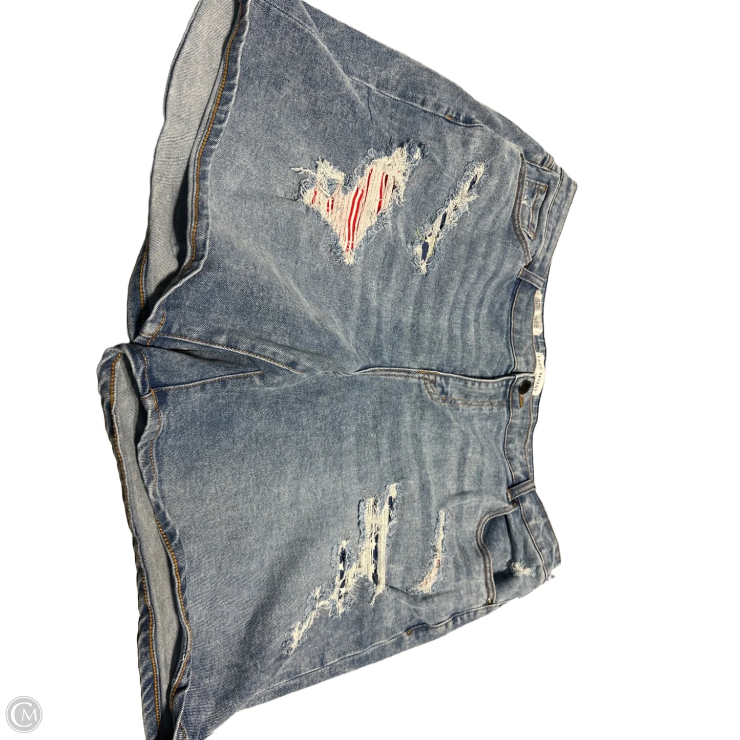Shorts By Lane Bryant In Blue Denim, Size: 18