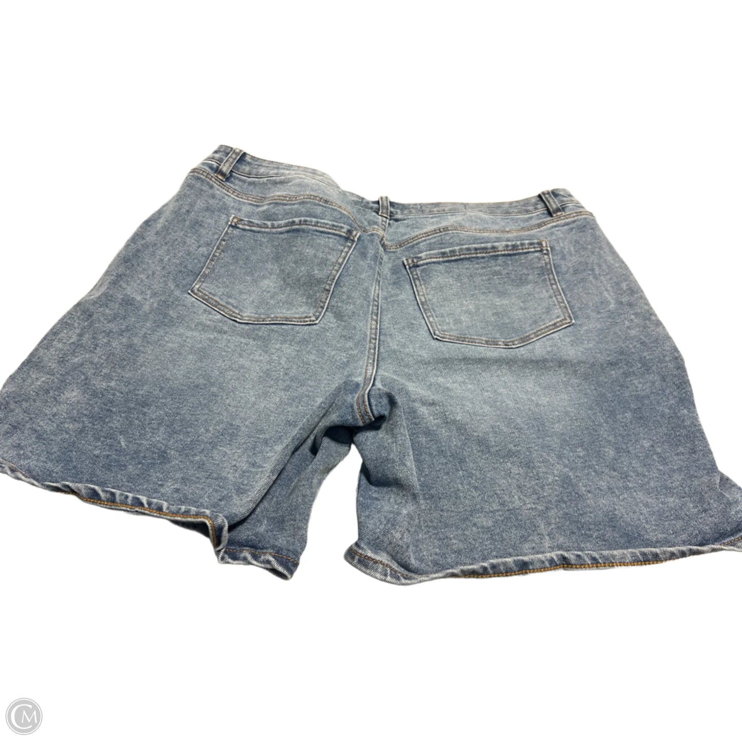 Shorts By Lane Bryant In Blue Denim, Size: 18