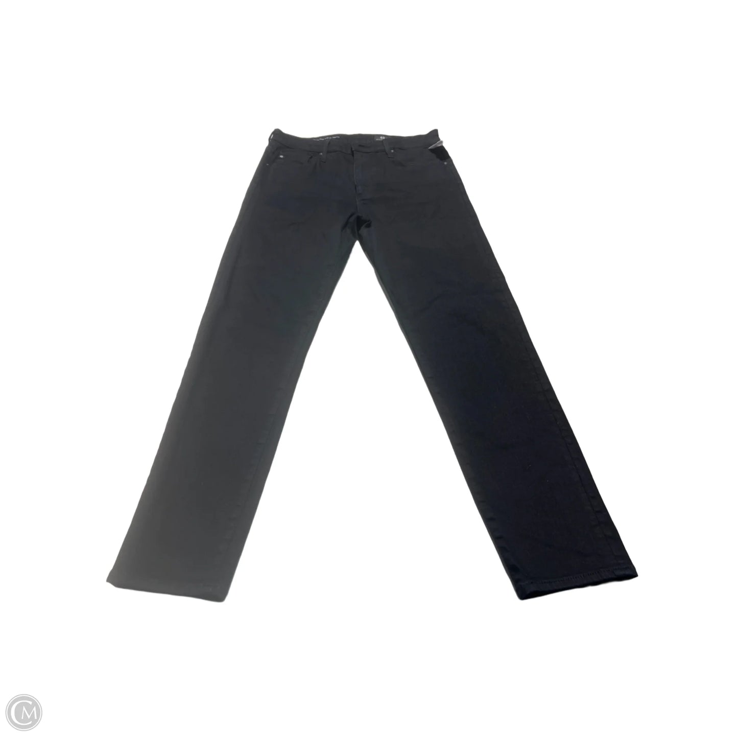 Jeans Straight By Ag Jeans In Black, Size: 8