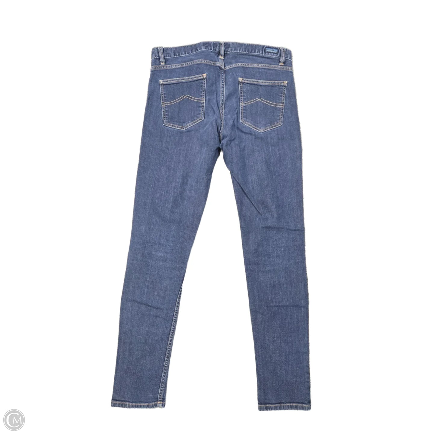Jeans Skinny By Patagonia In Blue Denim, Size: 8