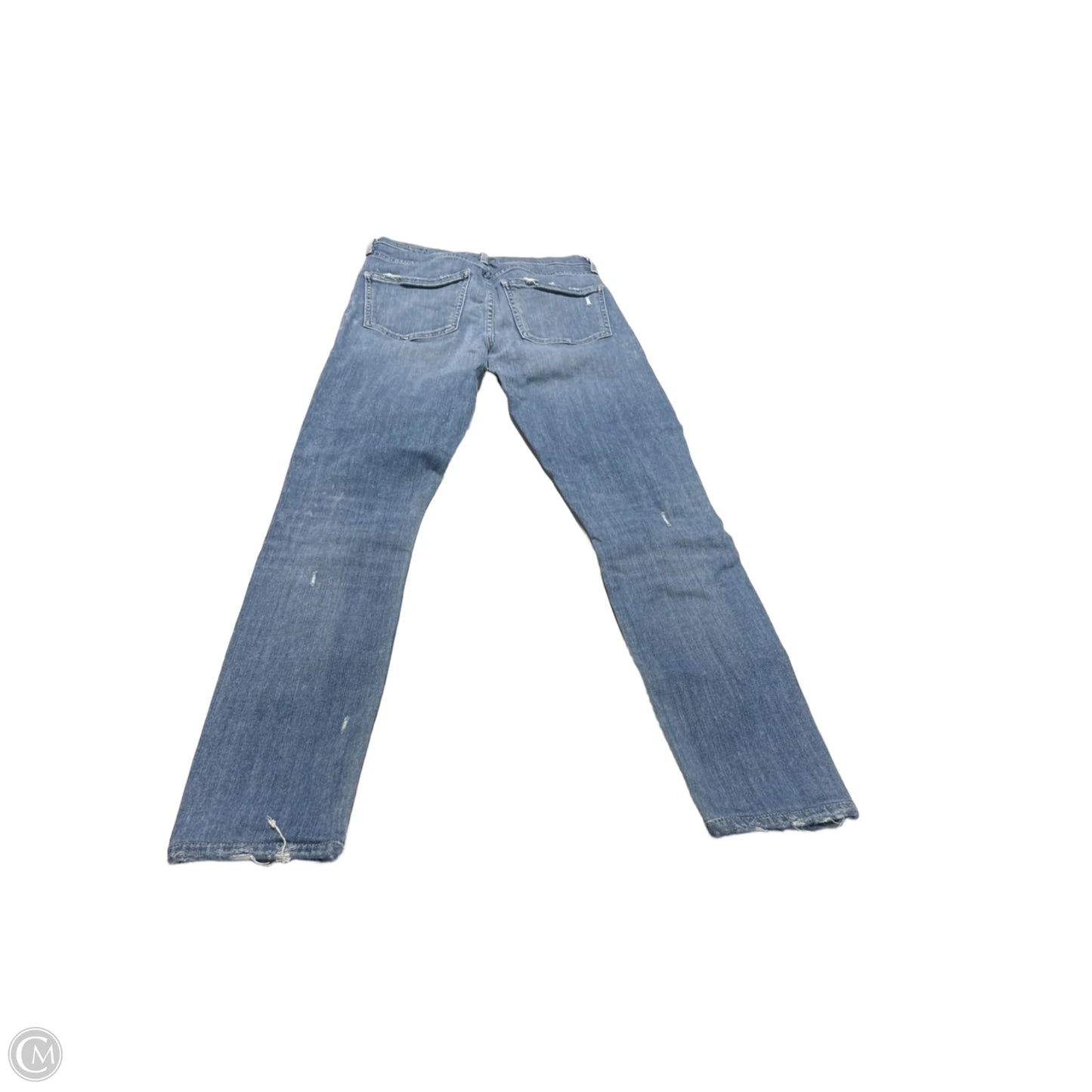 Jeans Skinny By Agolde In Blue Denim, Size: 0