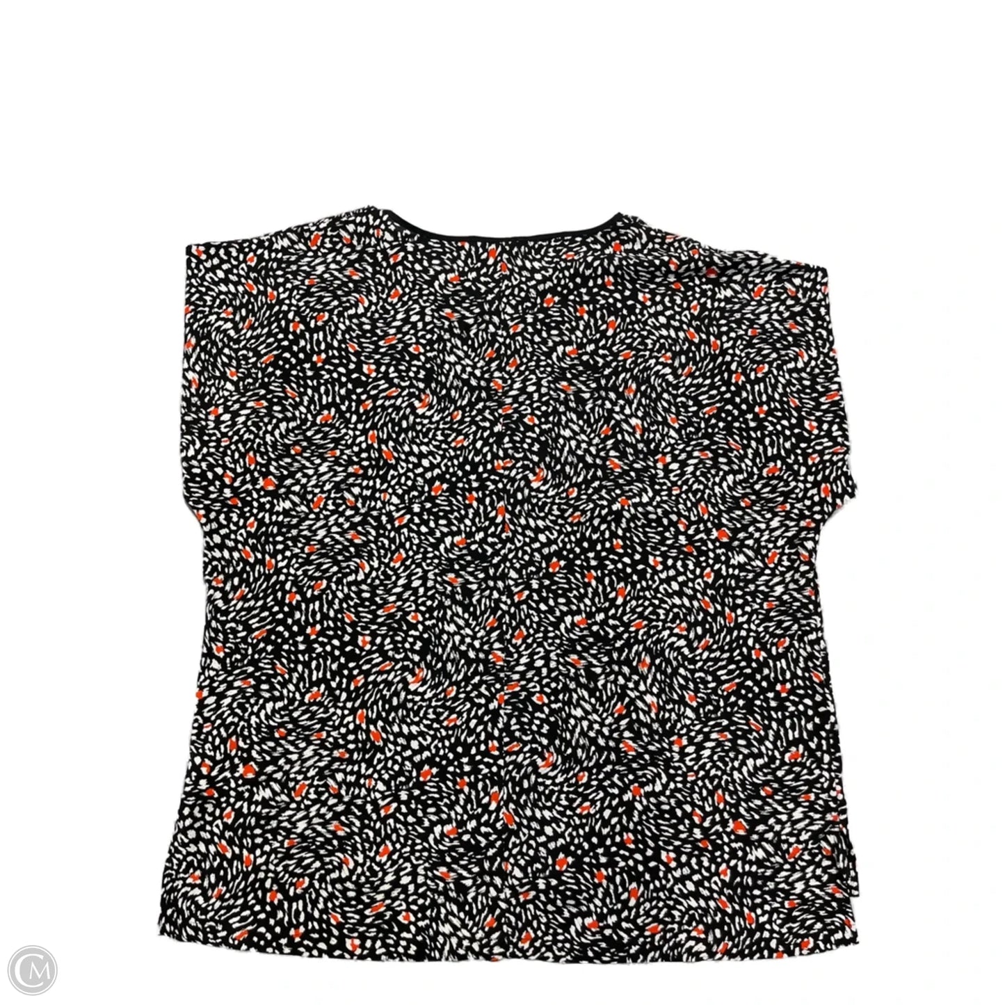 Blouse Short Sleeve By F&f In Black, Size: 18