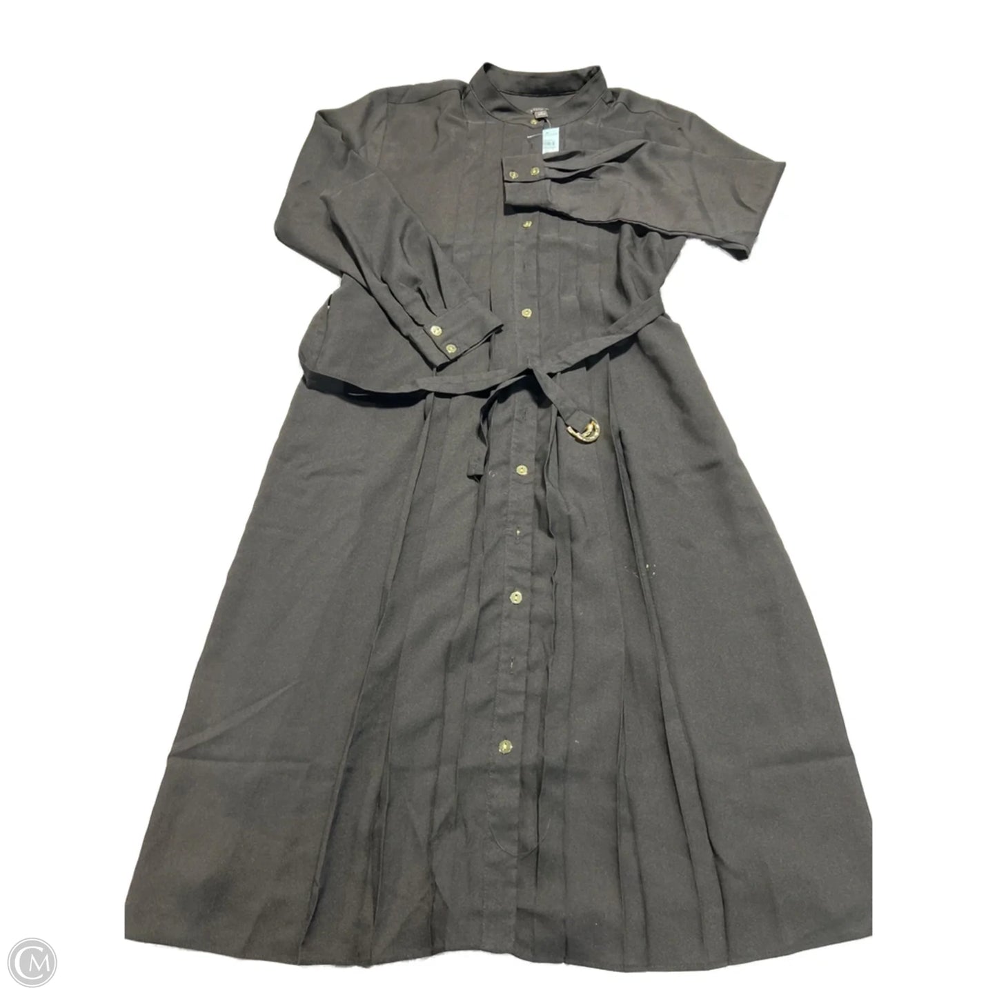 Dress Casual Maxi By Ann Taylor In Black, Size: 10p
