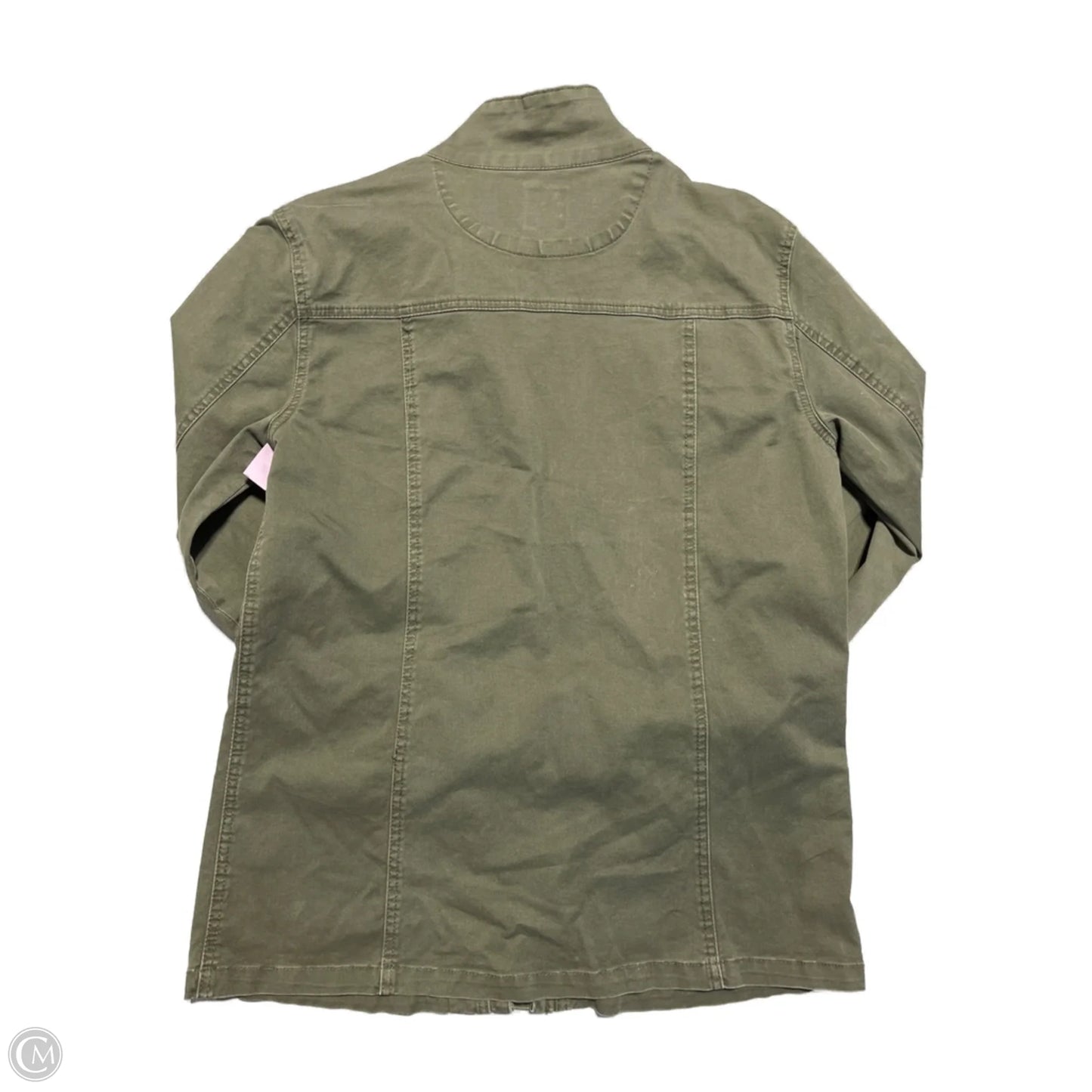 Jacket Denim By Kensie In Green, Size: L