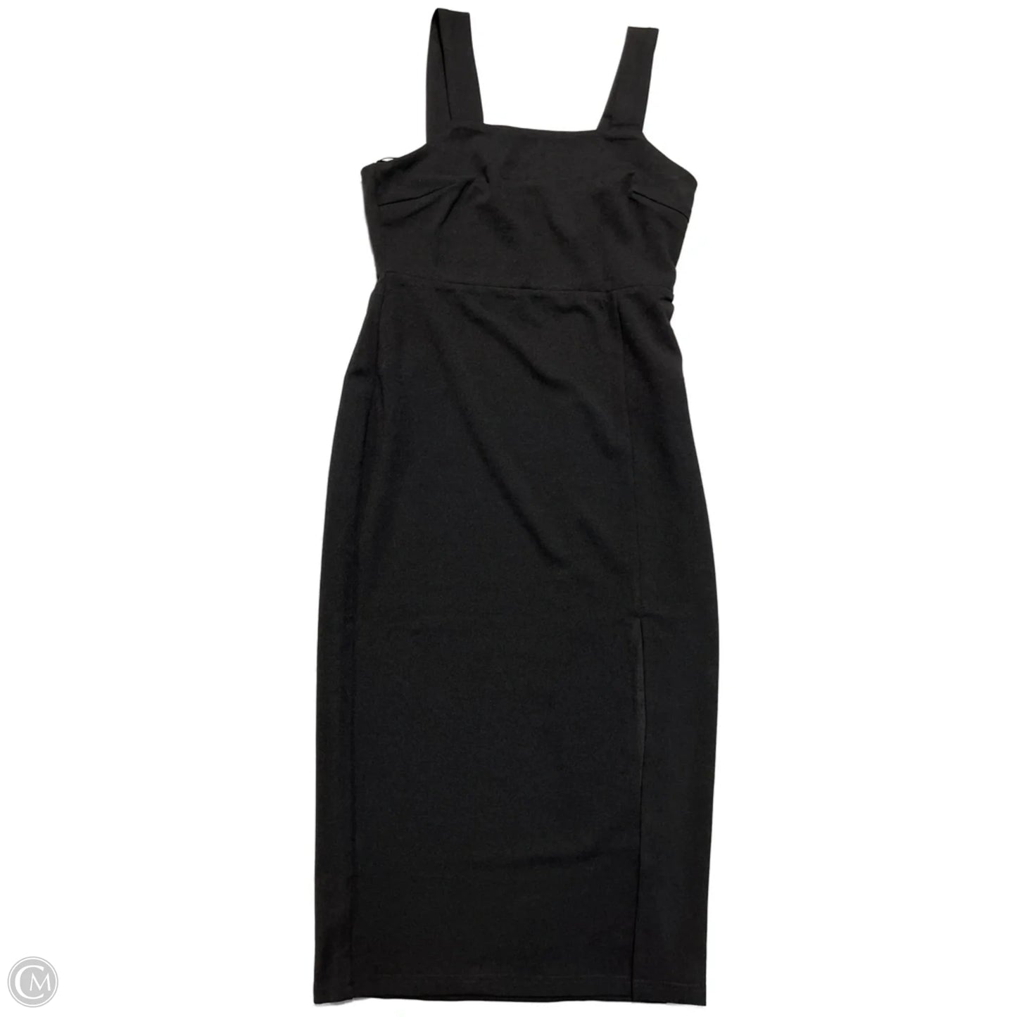 Dress Casual Midi By Cmc In Black, Size: 10