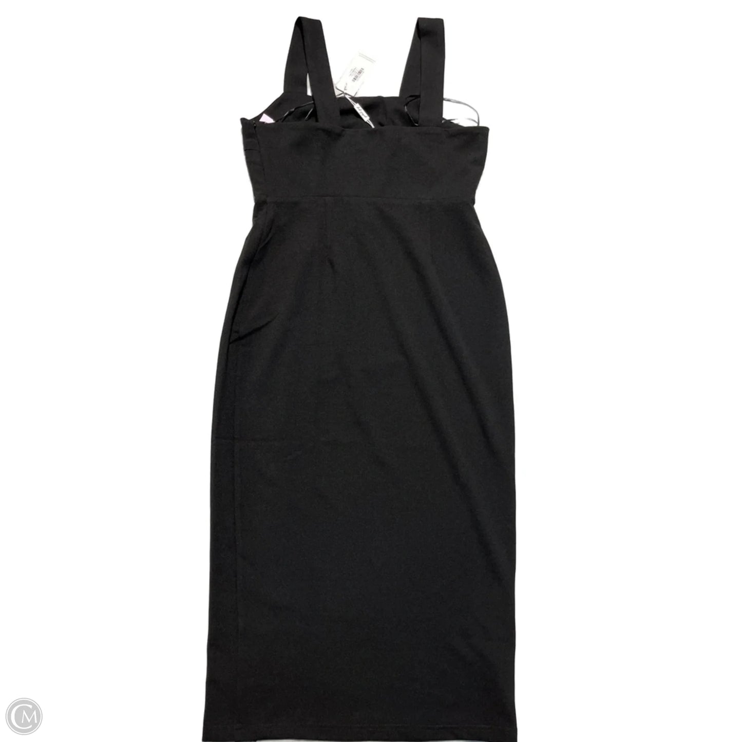 Dress Casual Midi By Cmc In Black, Size: 10