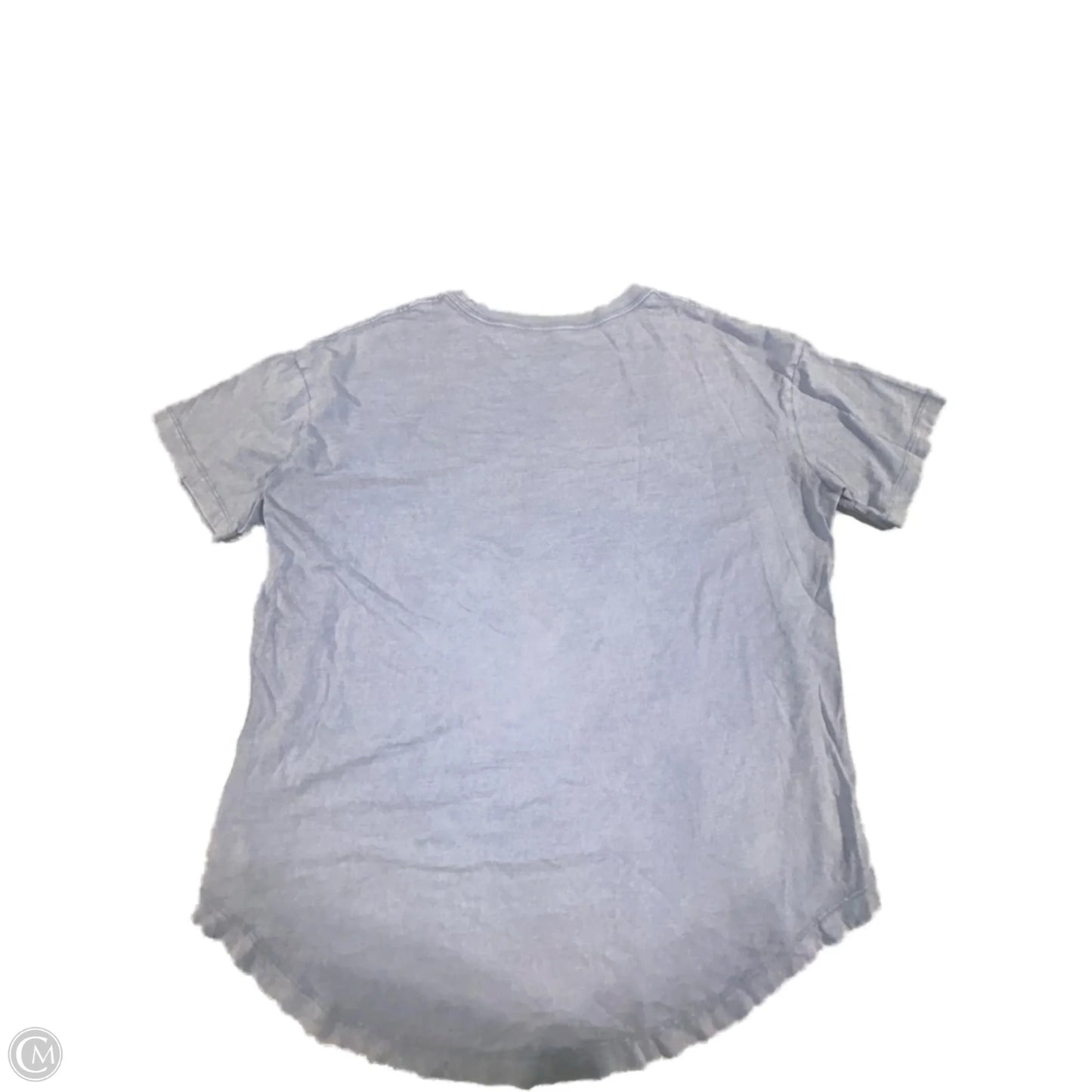 Top Short Sleeve Basic By Aerie In Blue, Size: M