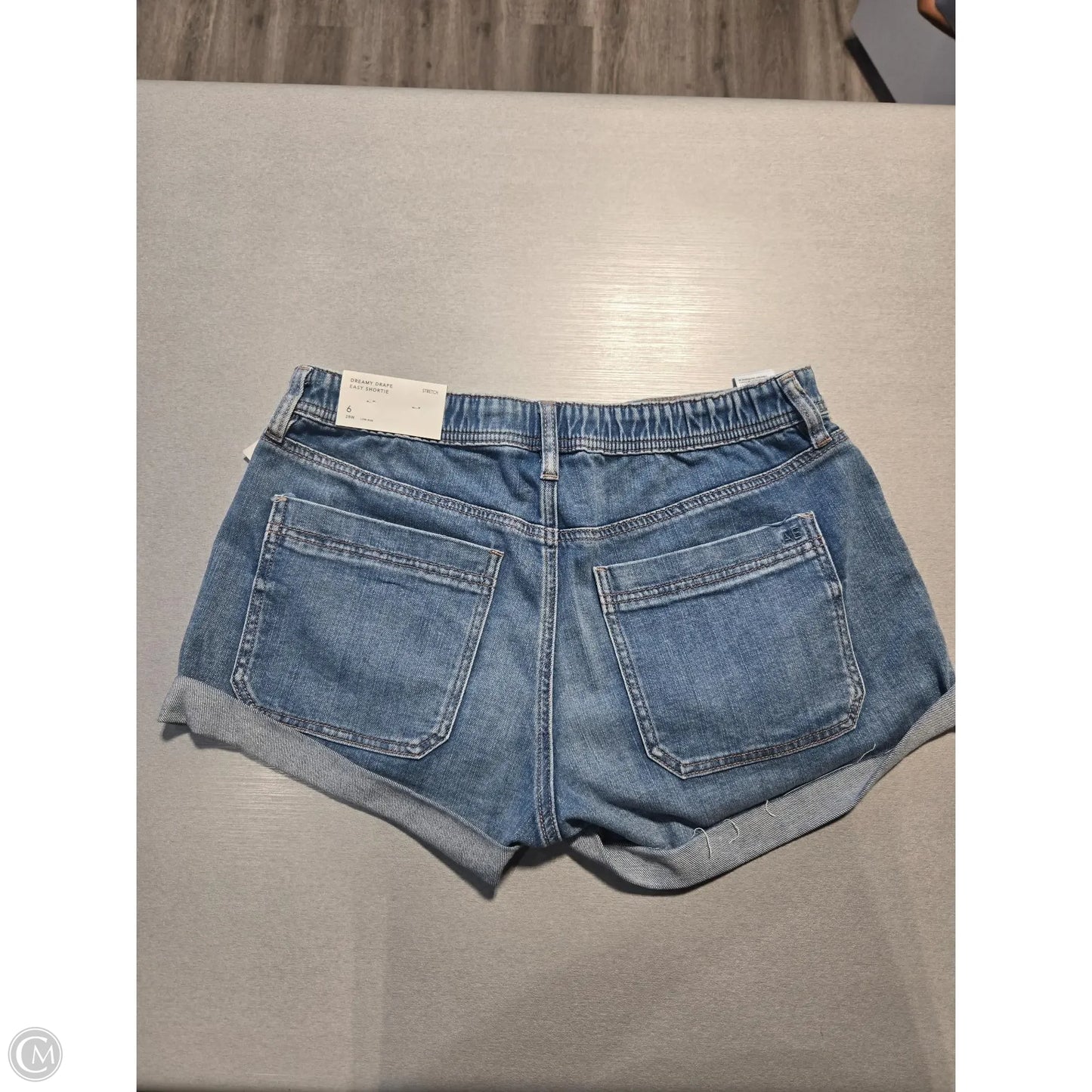 Shorts By American Eagle In Blue Denim, Size: 6