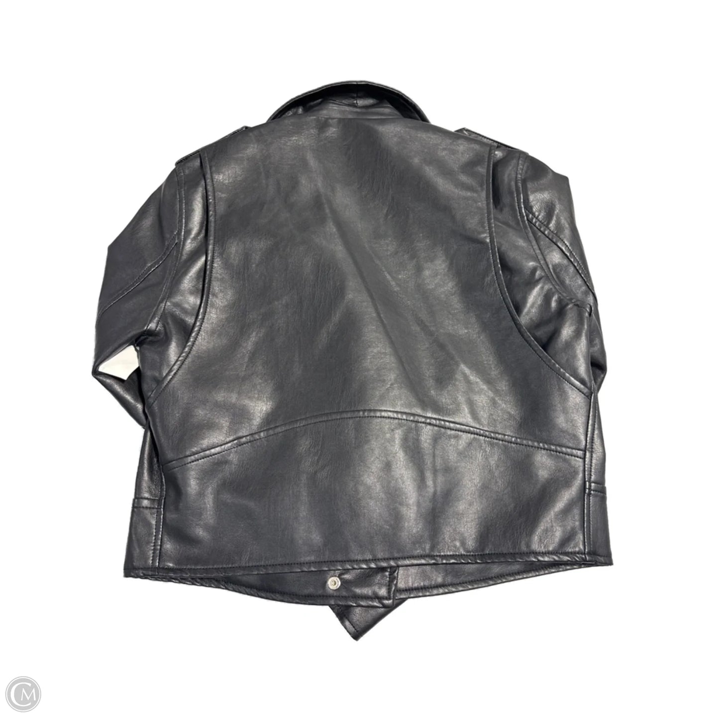 Jacket Moto By Cmc In Black, Size: M